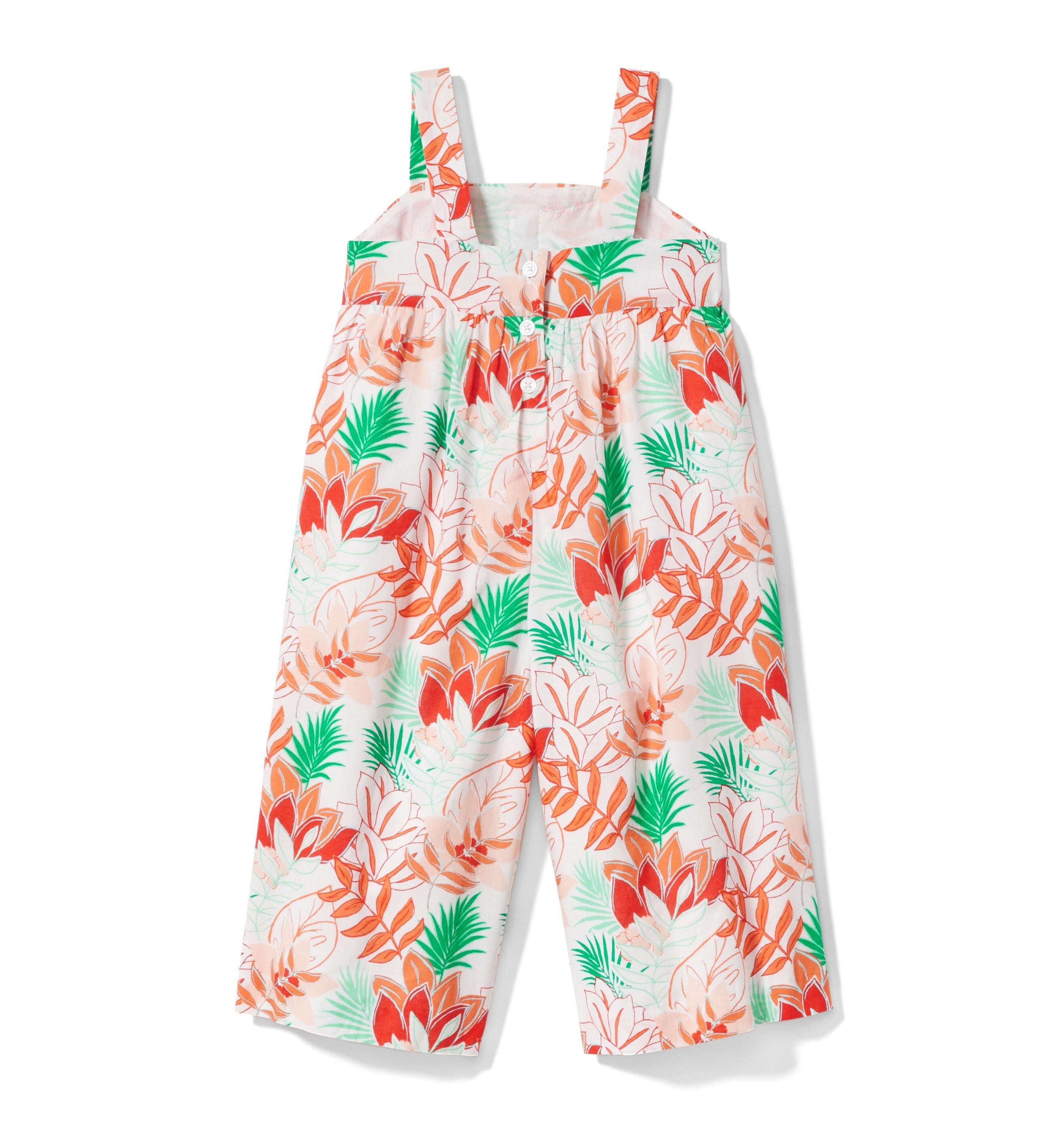 Tropical Wide-Leg Jumpsuit image number 2