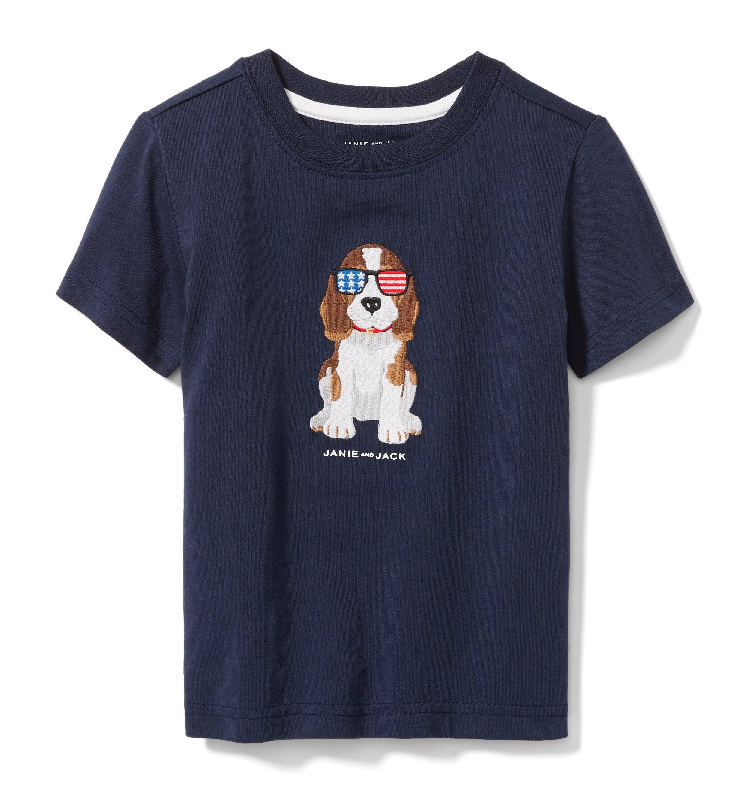 Patriotic Dog Tee  image number 0