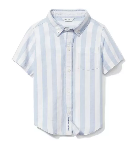 Striped Linen Shirt  image number 0