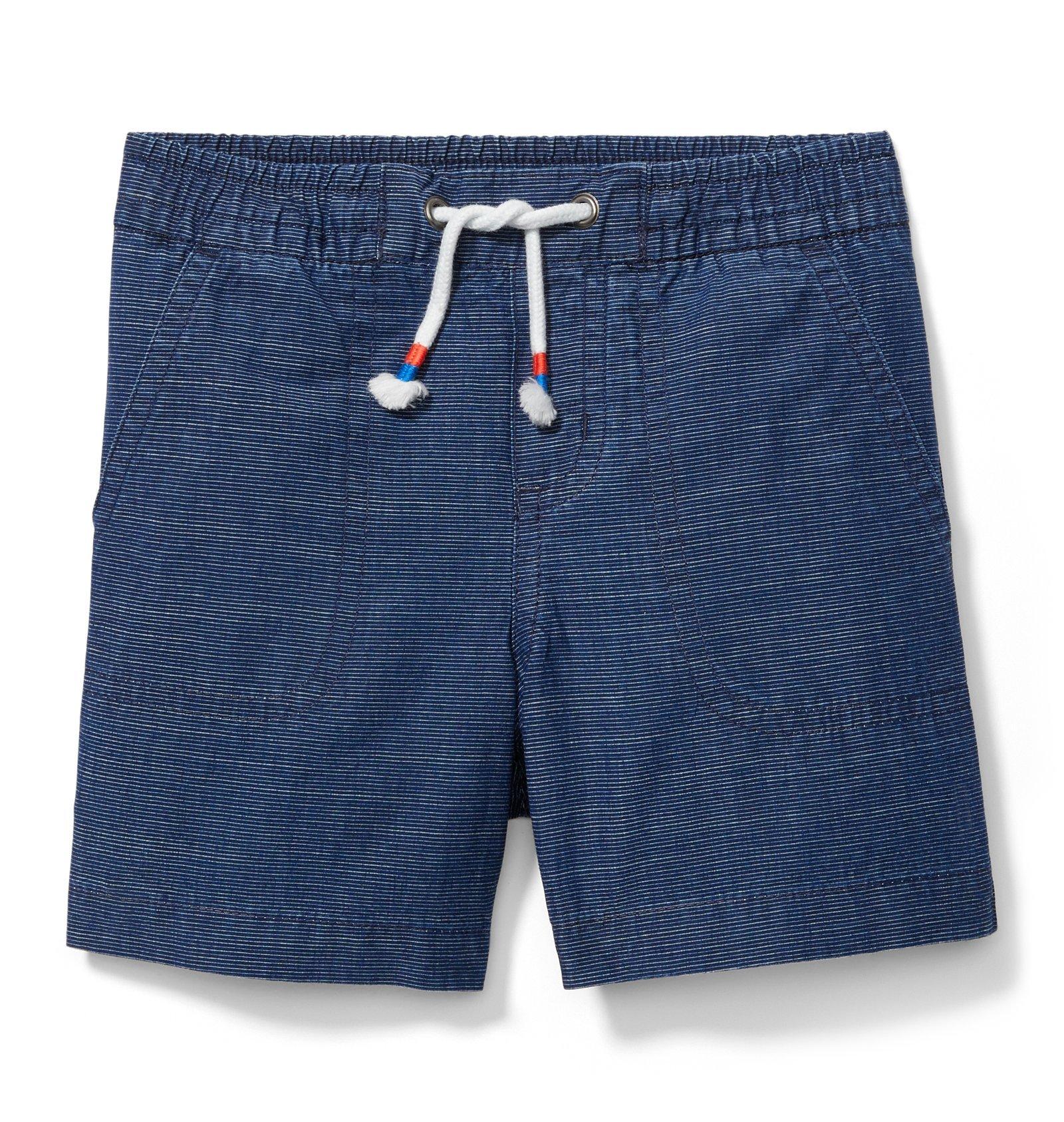 Striped Pull-On Short image number 0