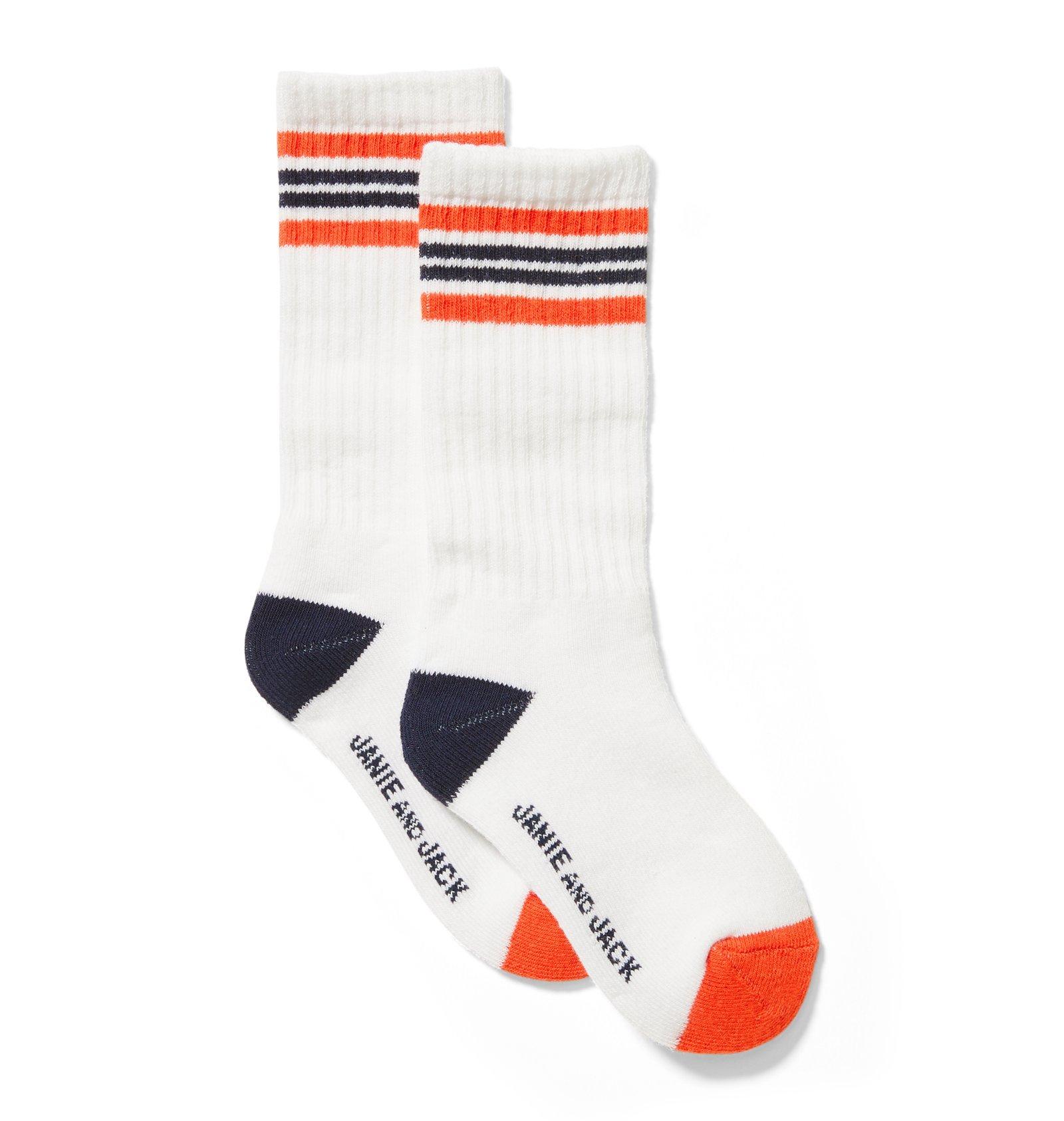 Striped Athletic Sock