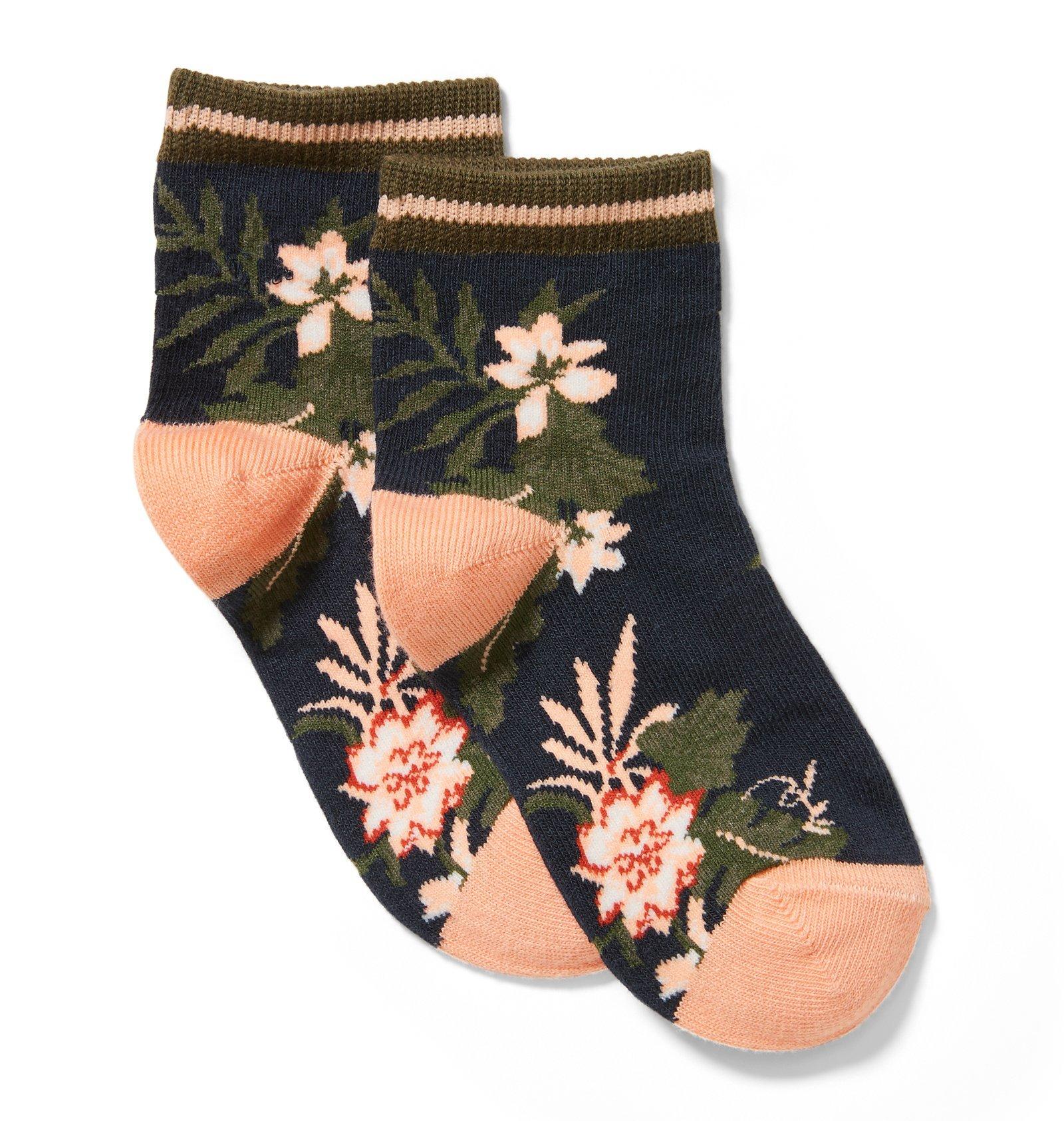 Tropical Floral Sock image number 0