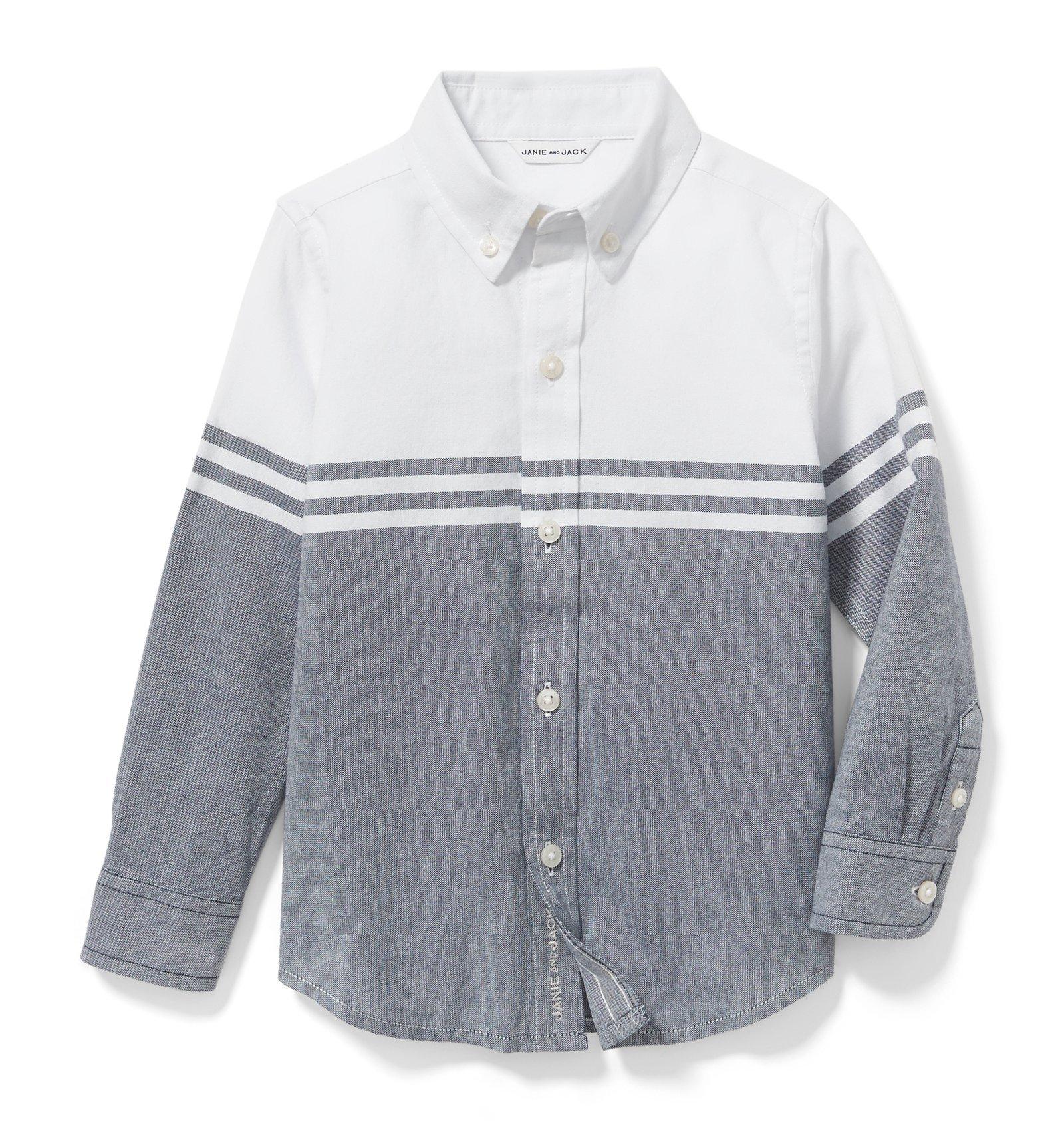 Colorblocked Oxford Shirt  image number 0