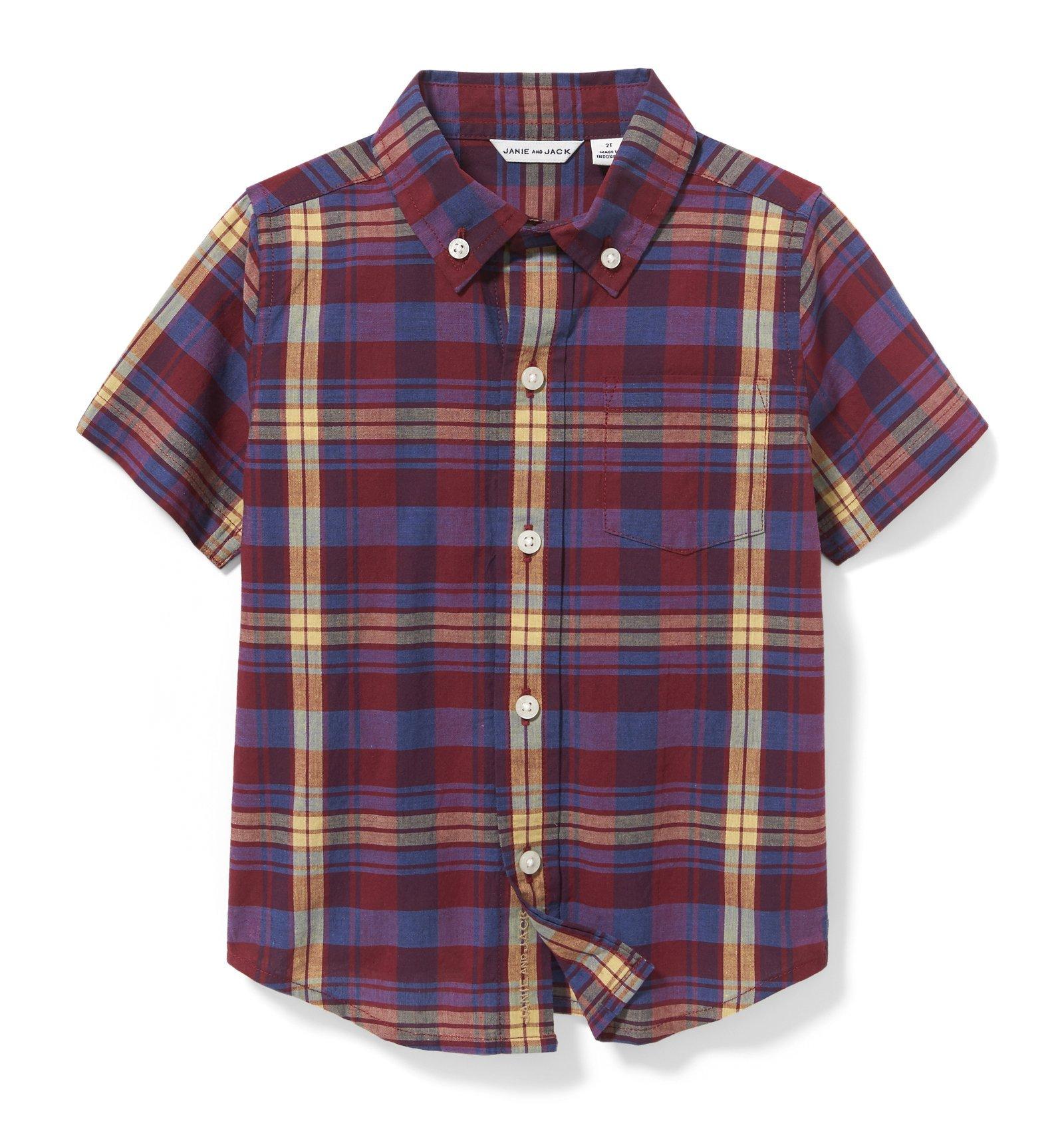 Madras Plaid Shirt 