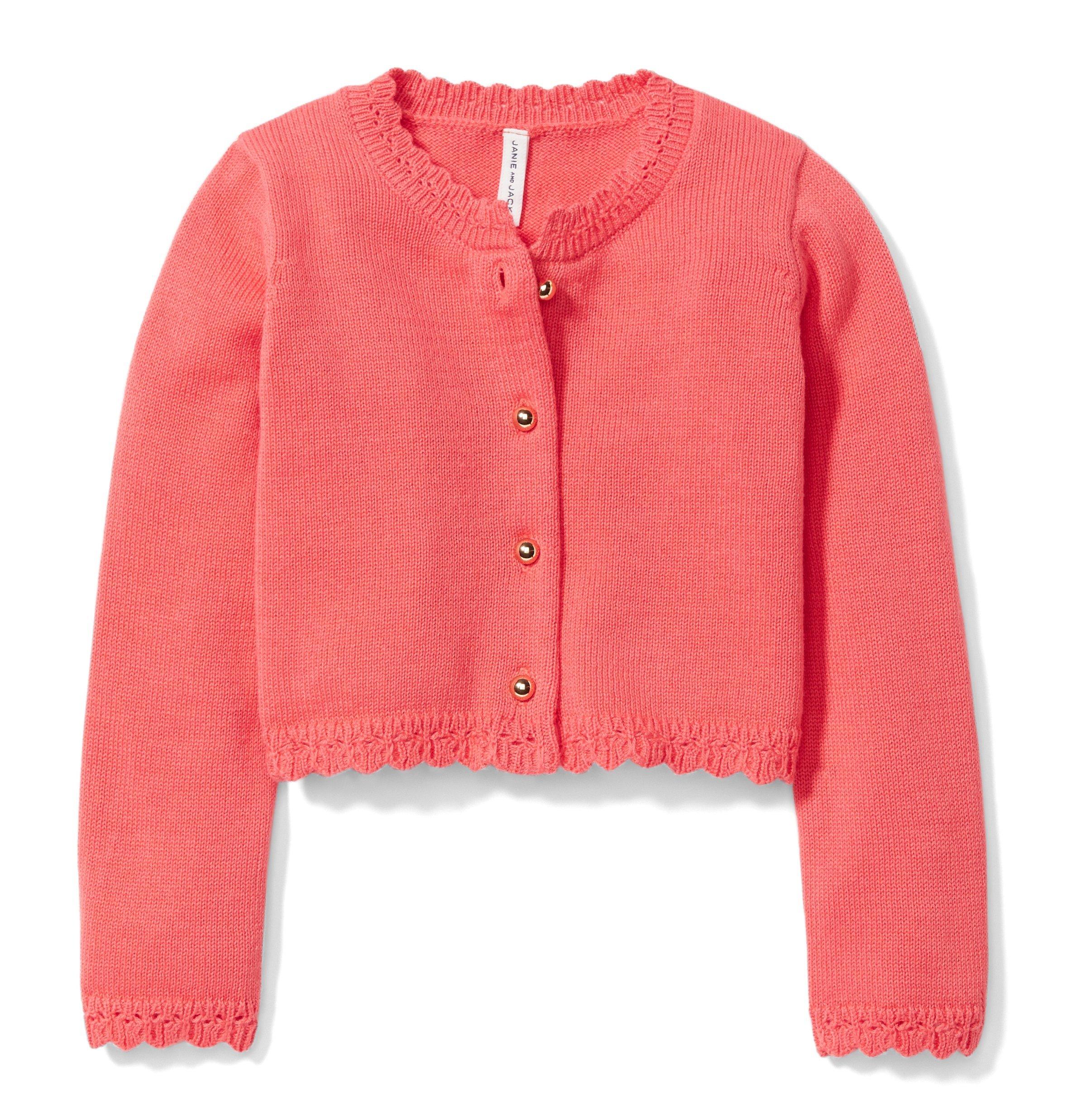 Crochet Trim Cardigan image number 0