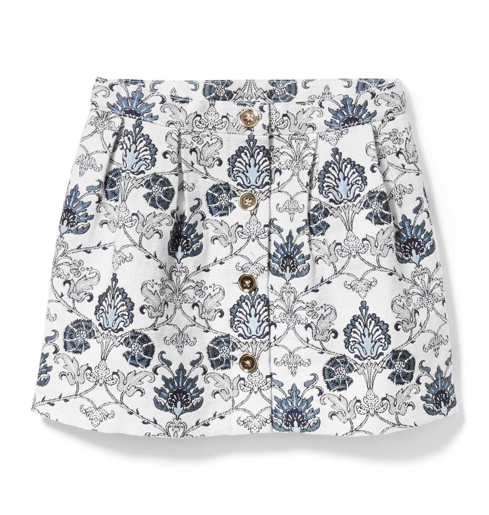 Floral Tapestry Skirt  image number 0