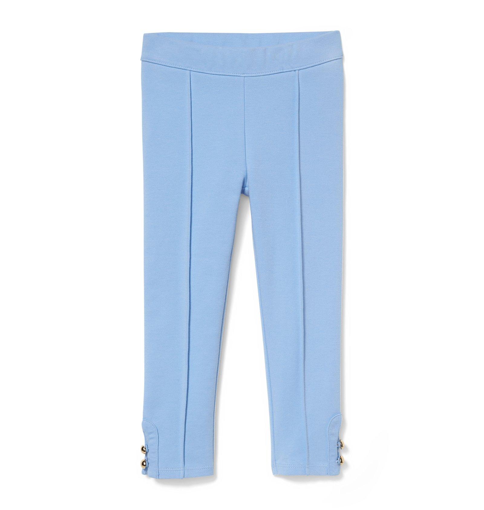 Button-Cuff Ponte Pant image number 0