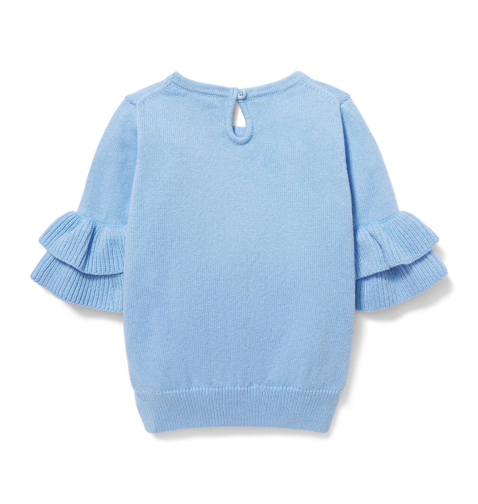 Ruffle Sleeve Sweater image number 1