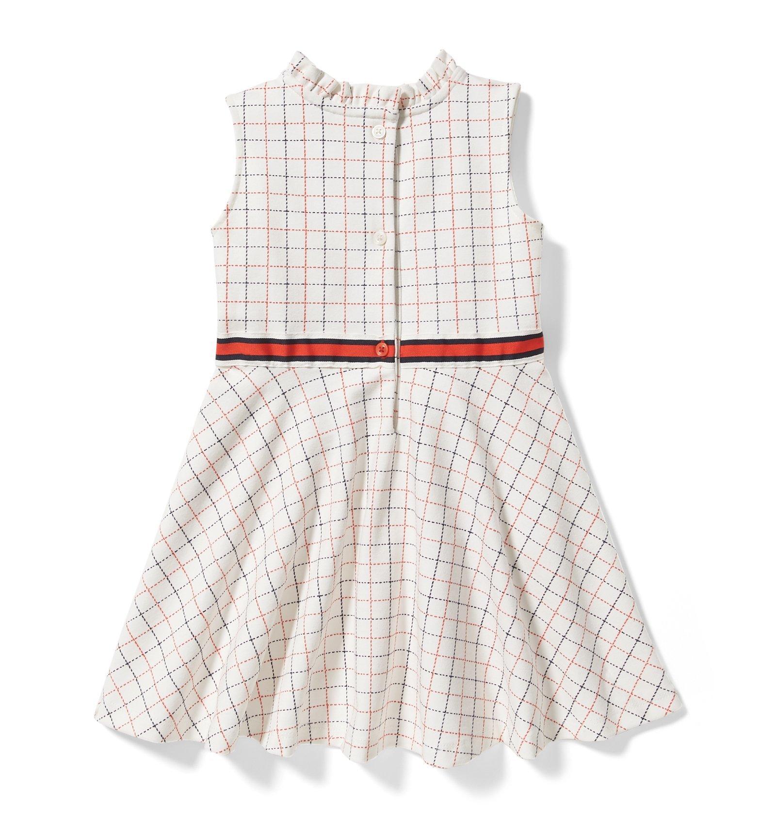 Windowpane Ponte Dress image number 1