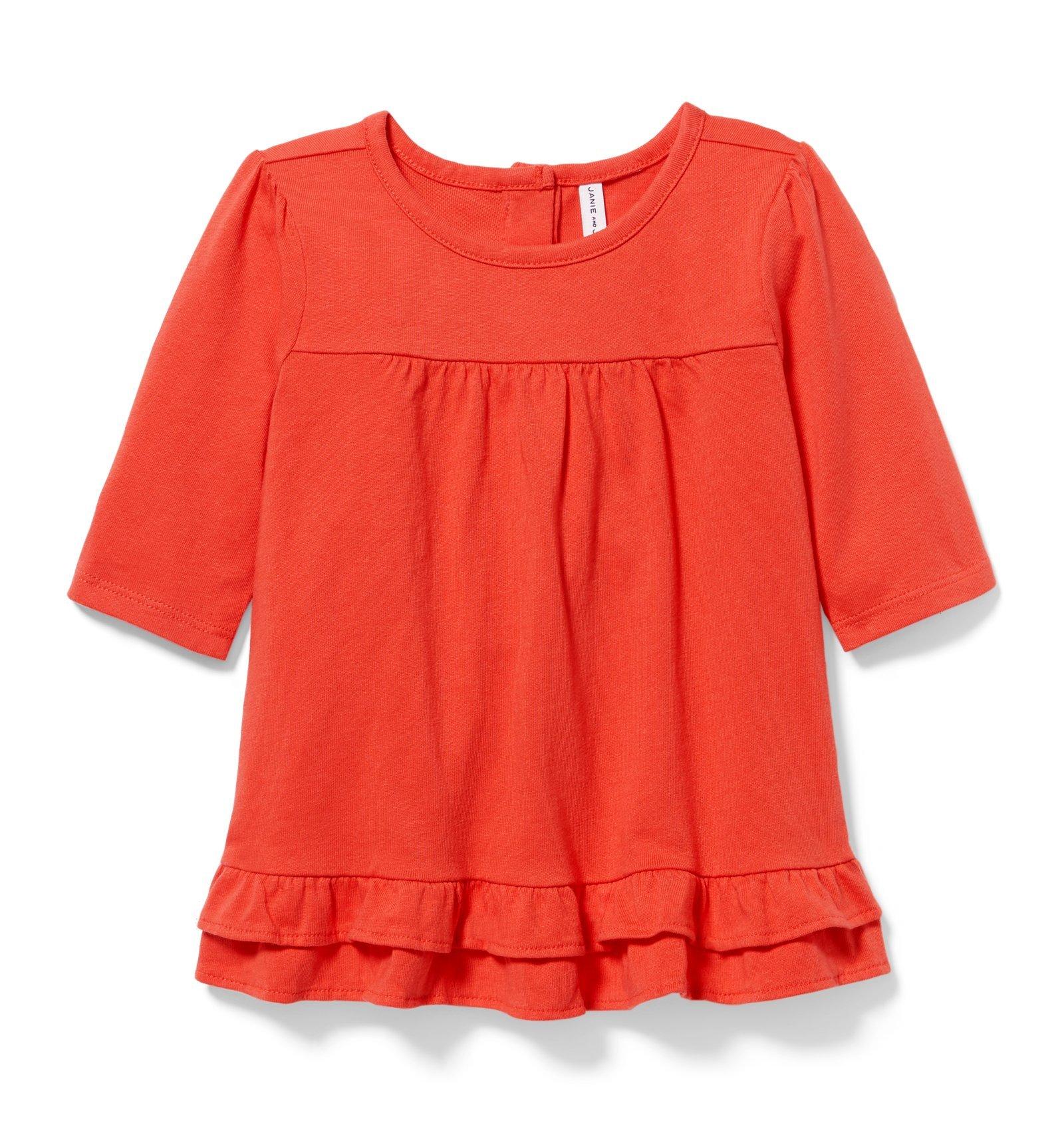 Tiered Ruffle Hem Top image number 0
