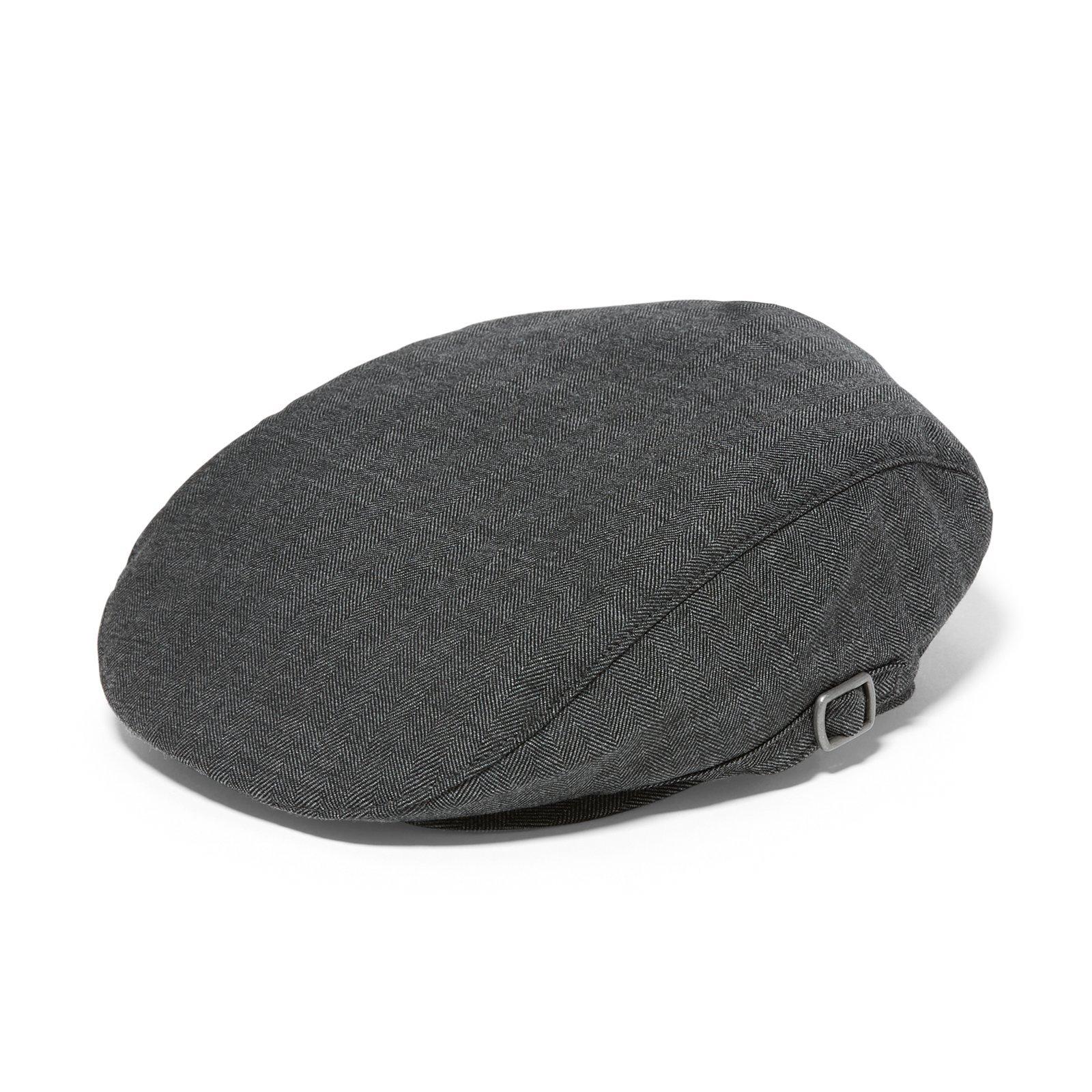 Wool Herringbone Newsboy Cap image number 0