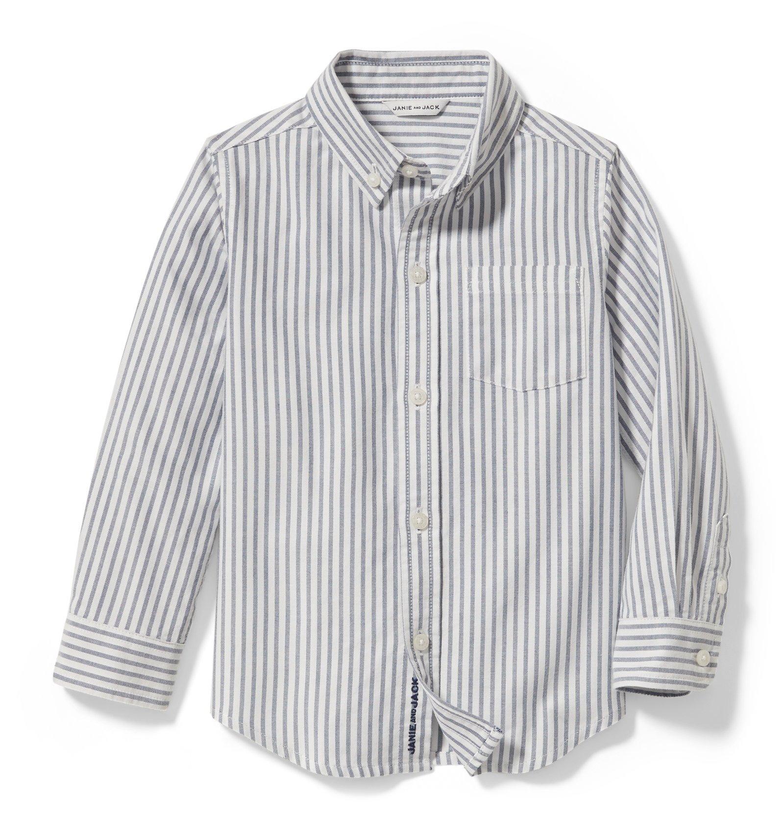 Striped Oxford Shirt  image number 0