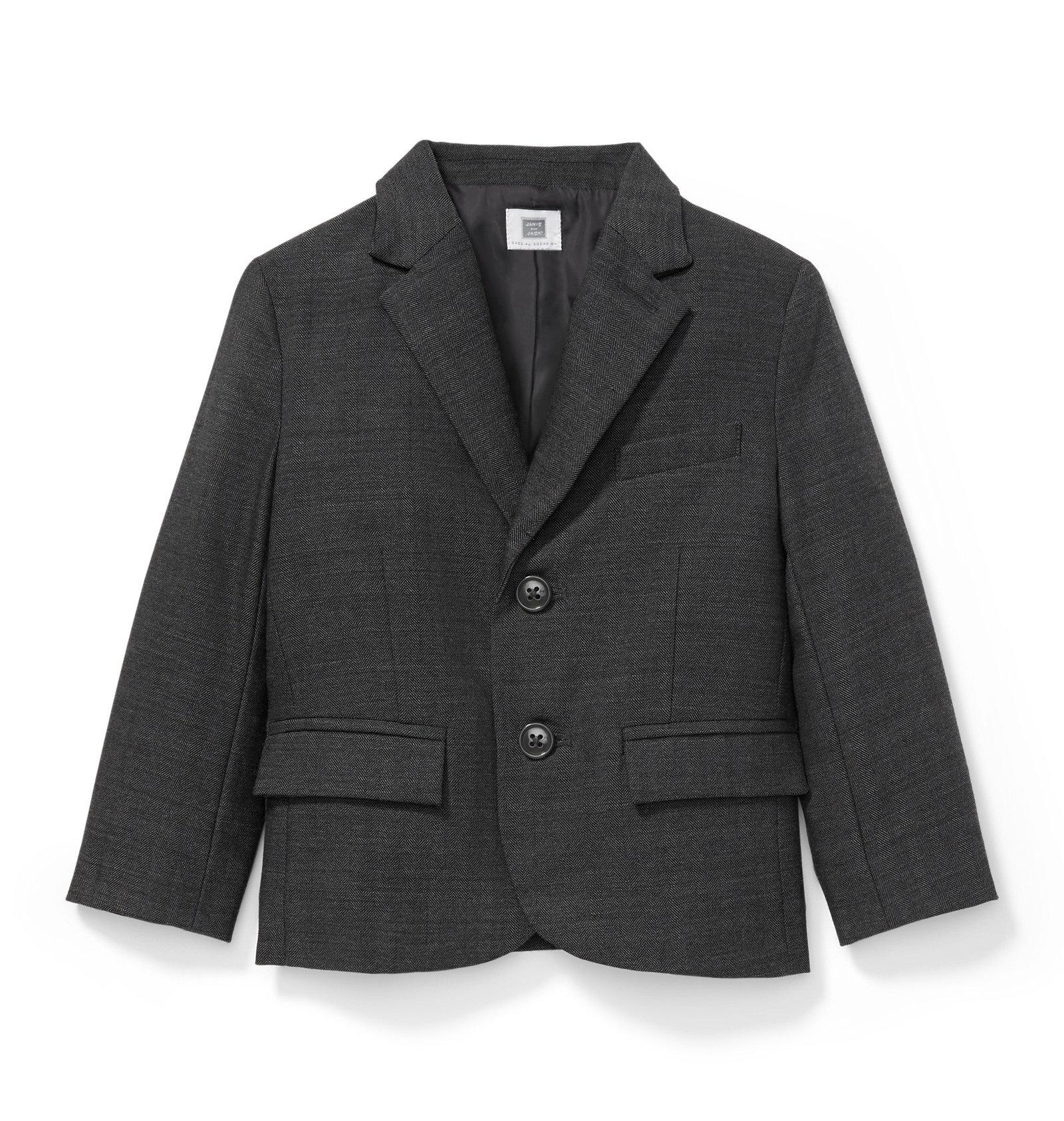 Wool Herringbone Blazer image number 0