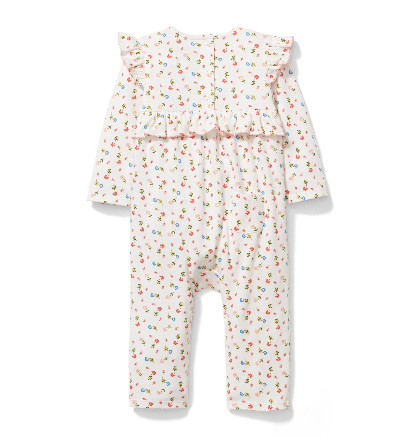 Floral Ruffle 1-Piece image number 1