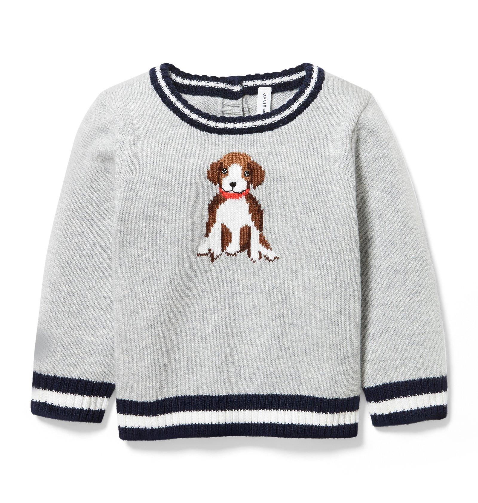 sweater with dog on it