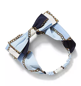 Chain Print Bow Headband