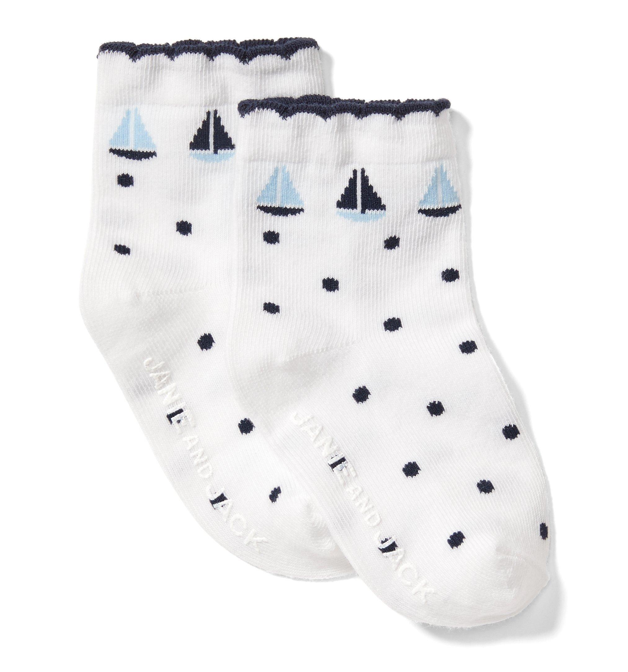 Sailboat Dot Sock image number 0