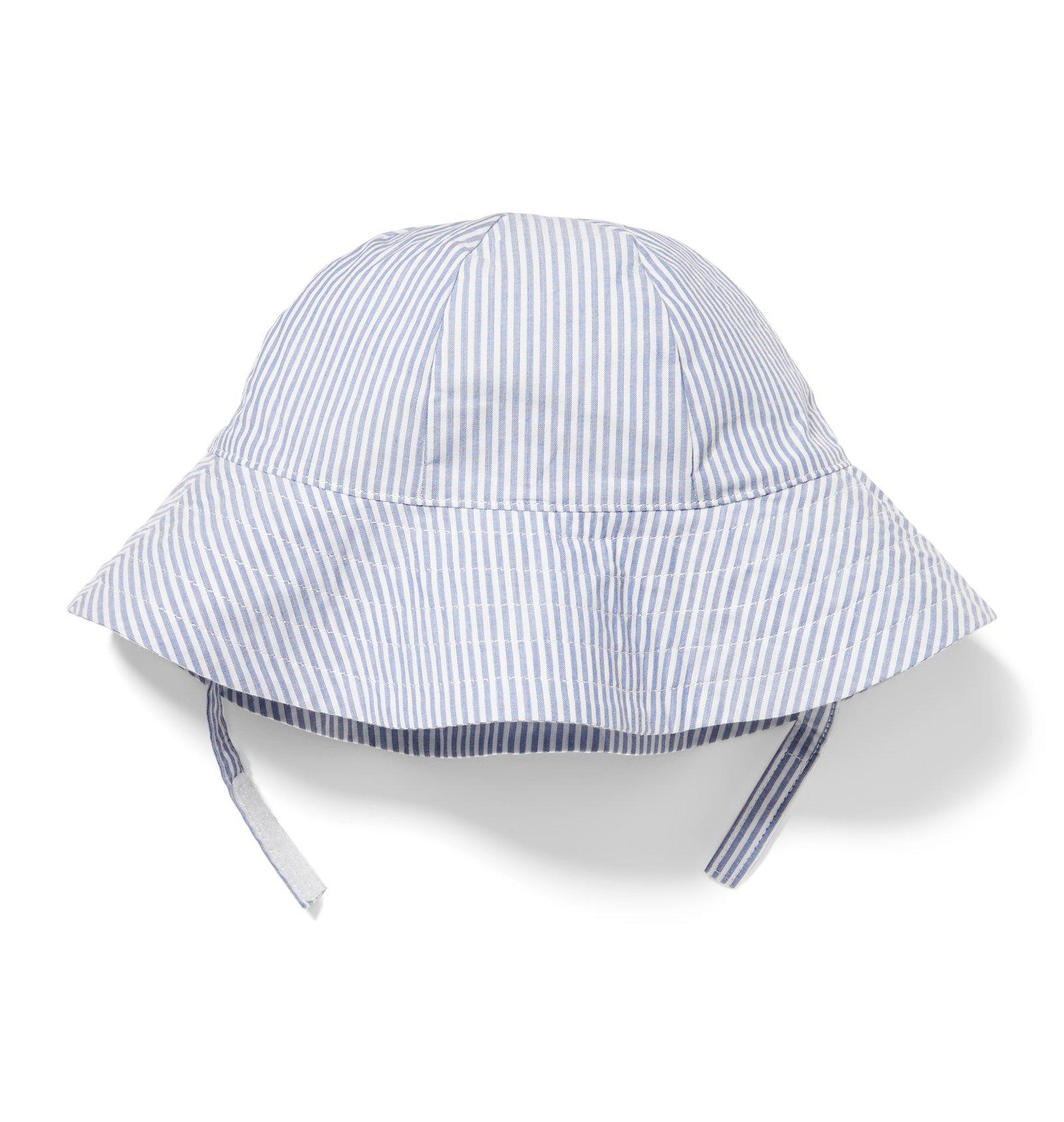 Striped Bow Bucket Hat image number 0