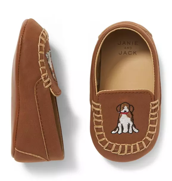 Dog Loafer Crib Shoe image number 0