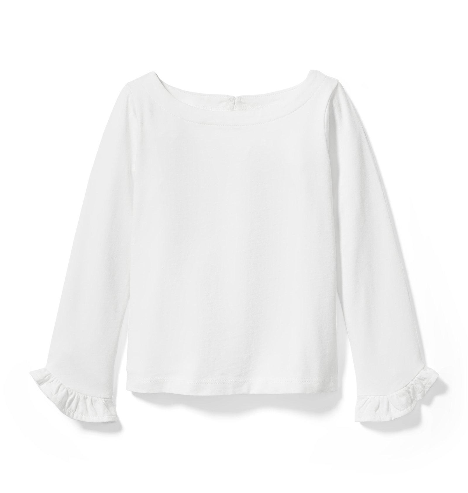 Ruffle Trim Sleeve Top image number 0