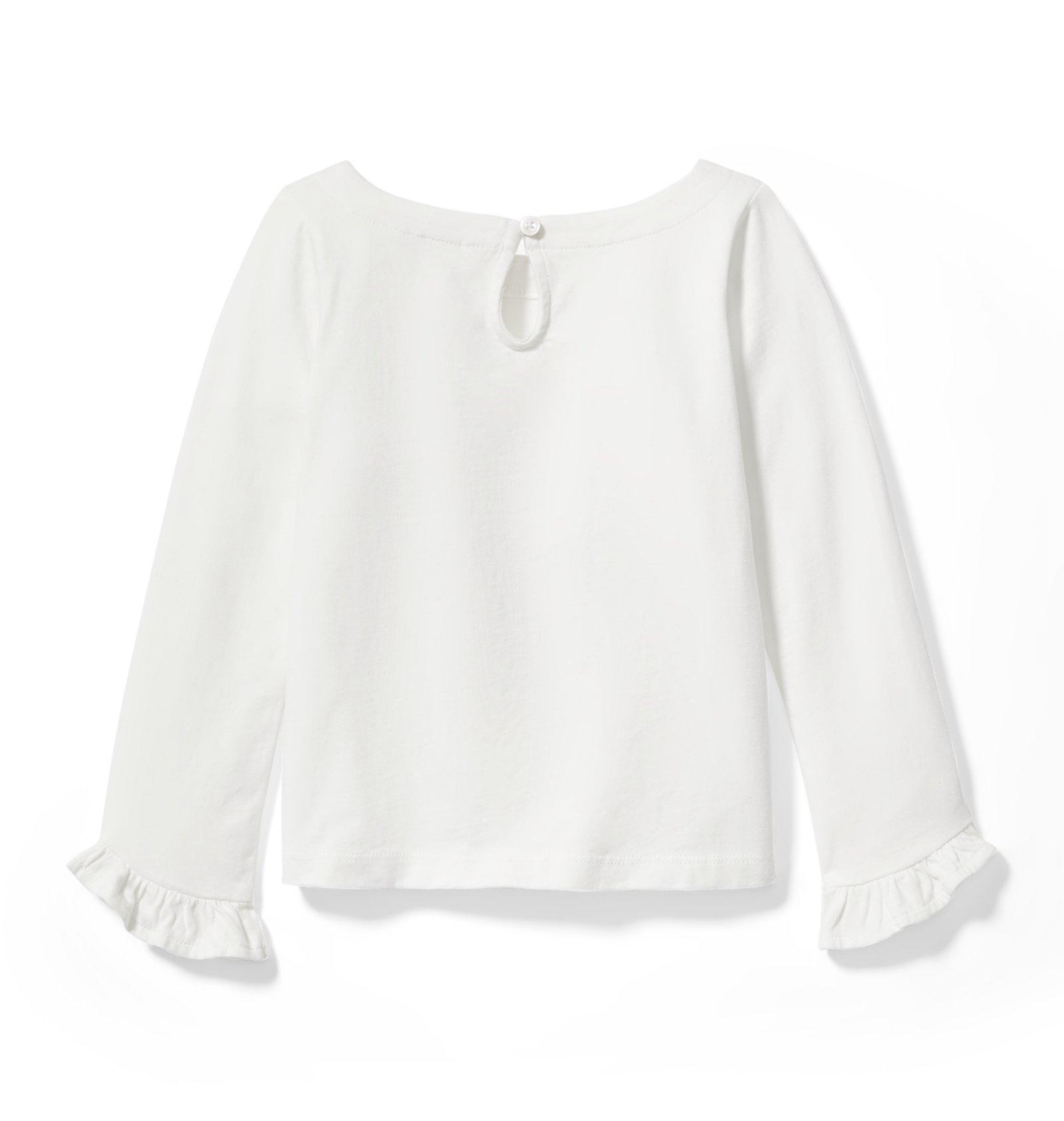 Ruffle Trim Sleeve Top image number 1