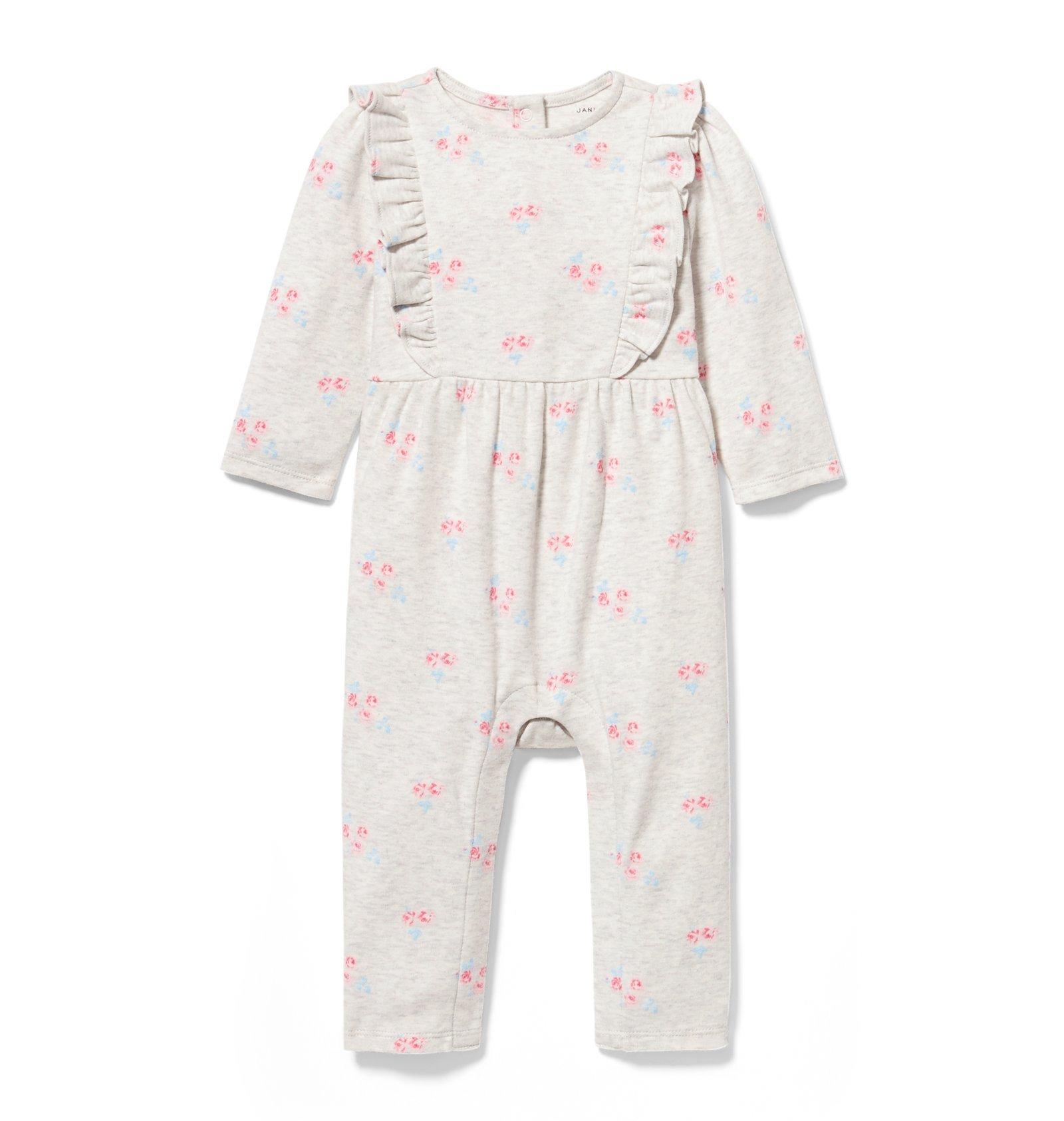 Floral Ruffle 1-Piece image number 0