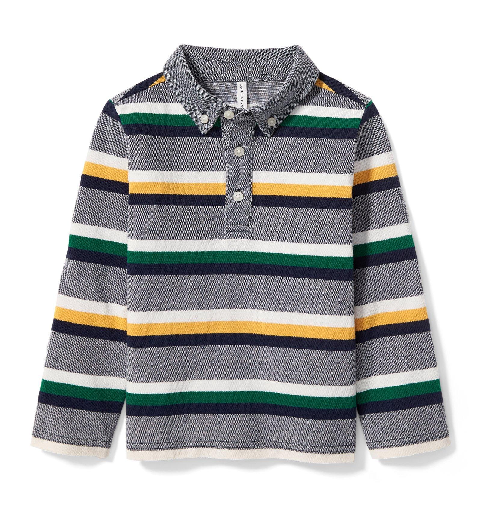 Striped Polo image number 0
