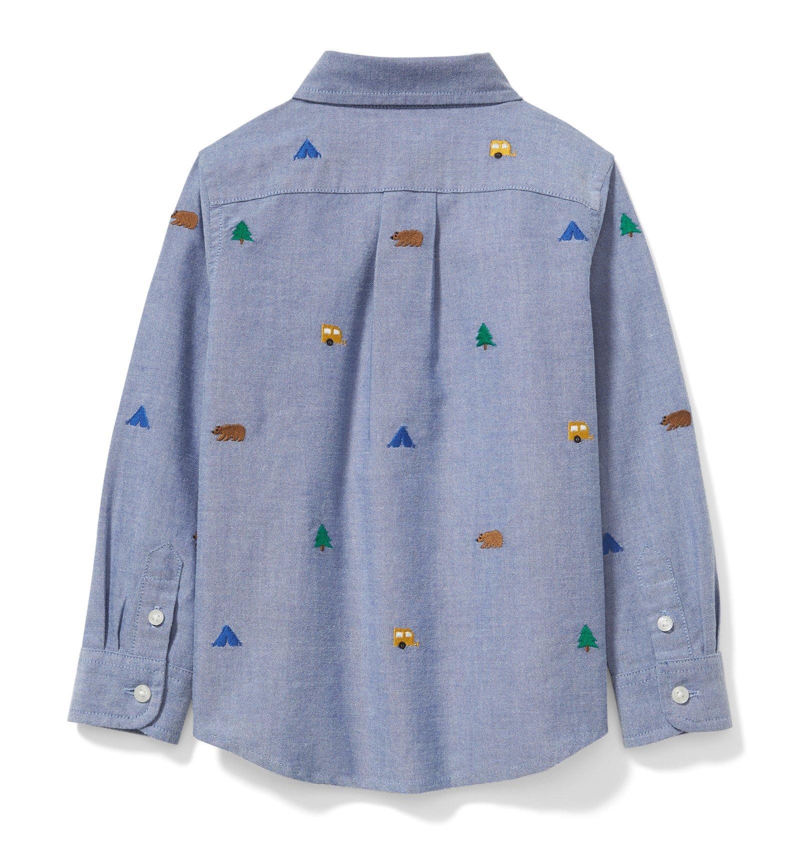 Embroidered Oxford Shirt  image number 1