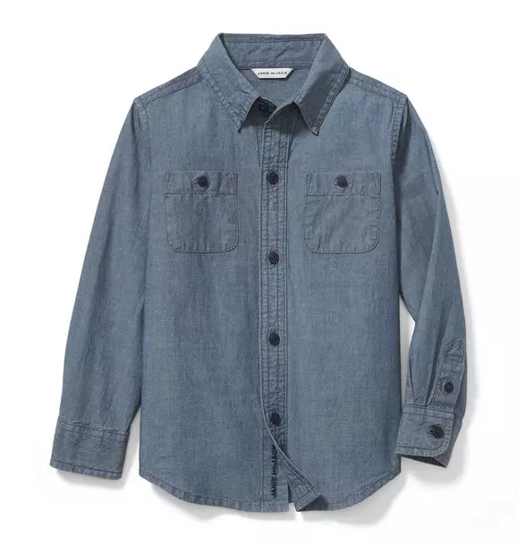 Double Pocket Chambray Shirt  image number 0