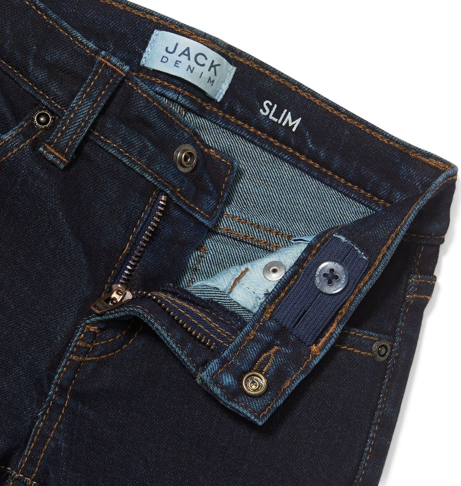 Slim Selvedge Jean In Moonlight Indigo Wash image number 1