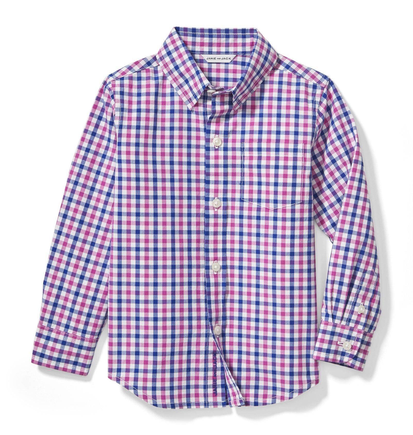 Gingham Poplin Shirt  image number 0