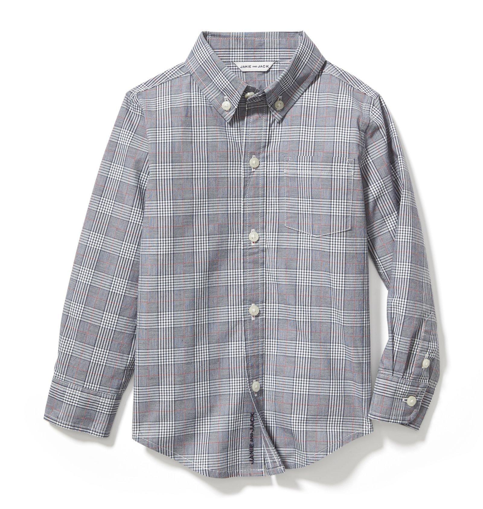 Plaid Poplin Shirt  image number 0