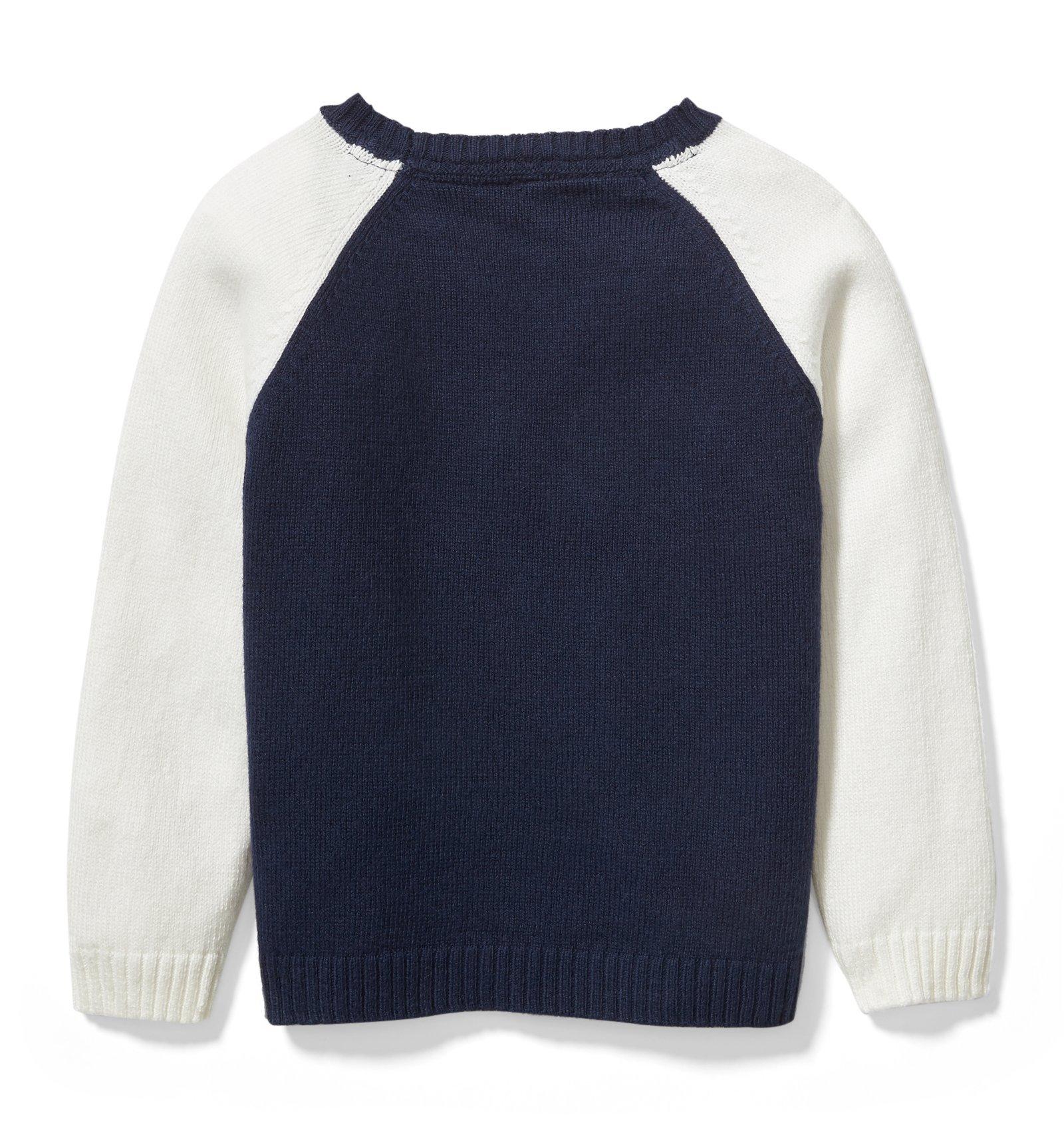 Raglan Windowpane Pullover  image number 1
