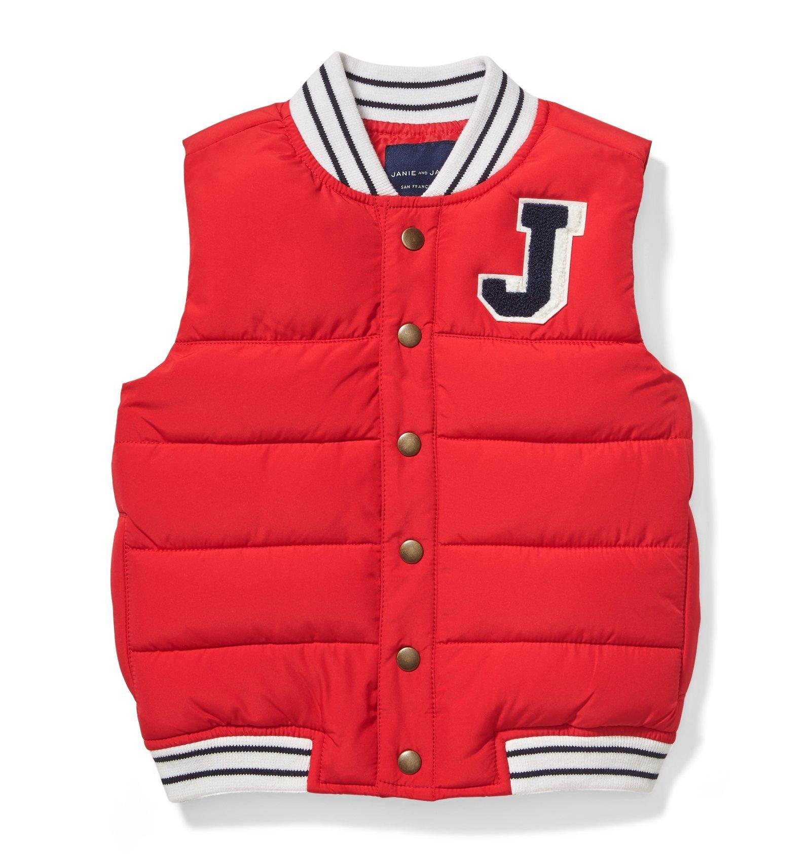 Patch Puffer Vest image number 0