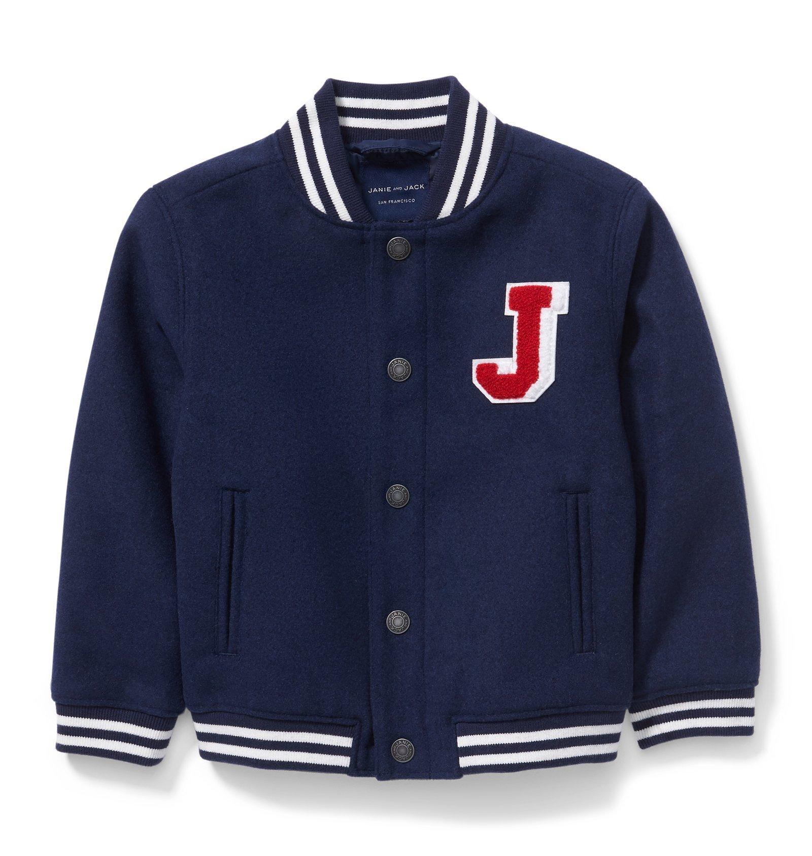 Patch Varsity Bomber Jacket  image number 0
