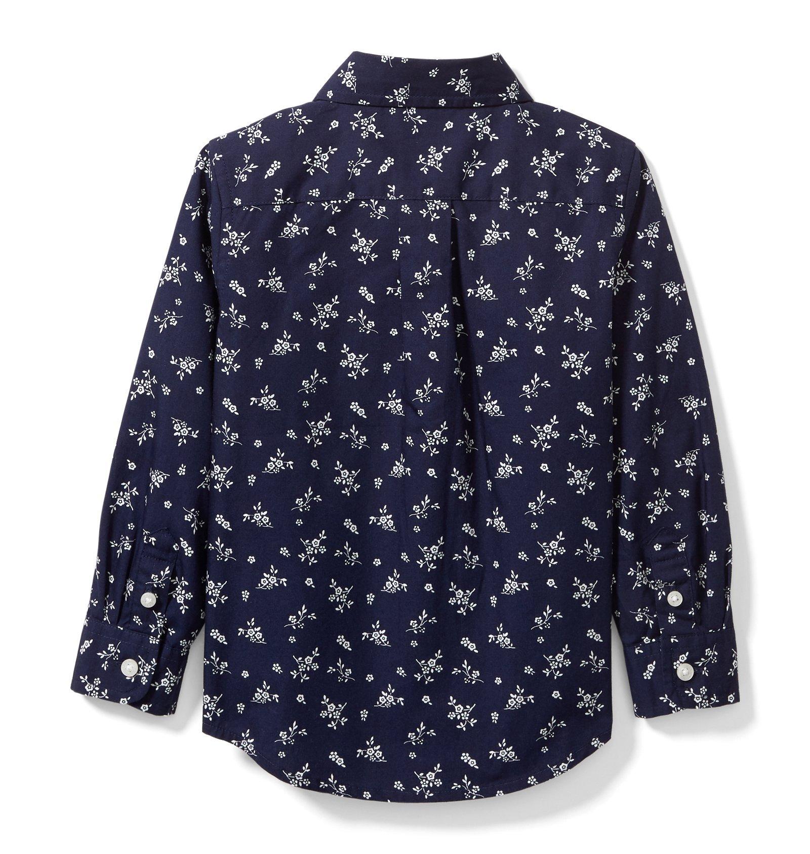 Floral Poplin Shirt  image number 1