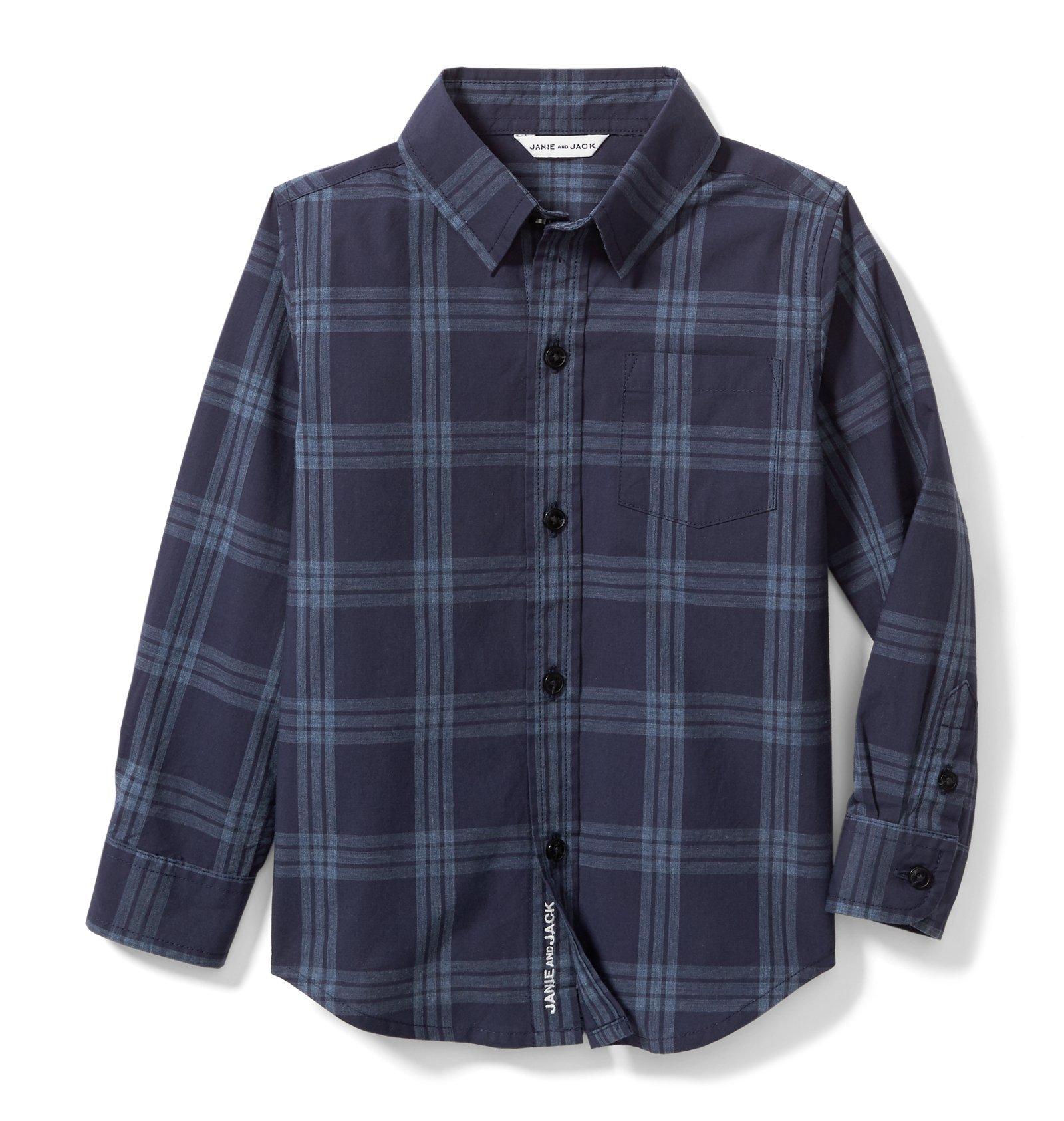 Plaid Poplin Shirt image number 0