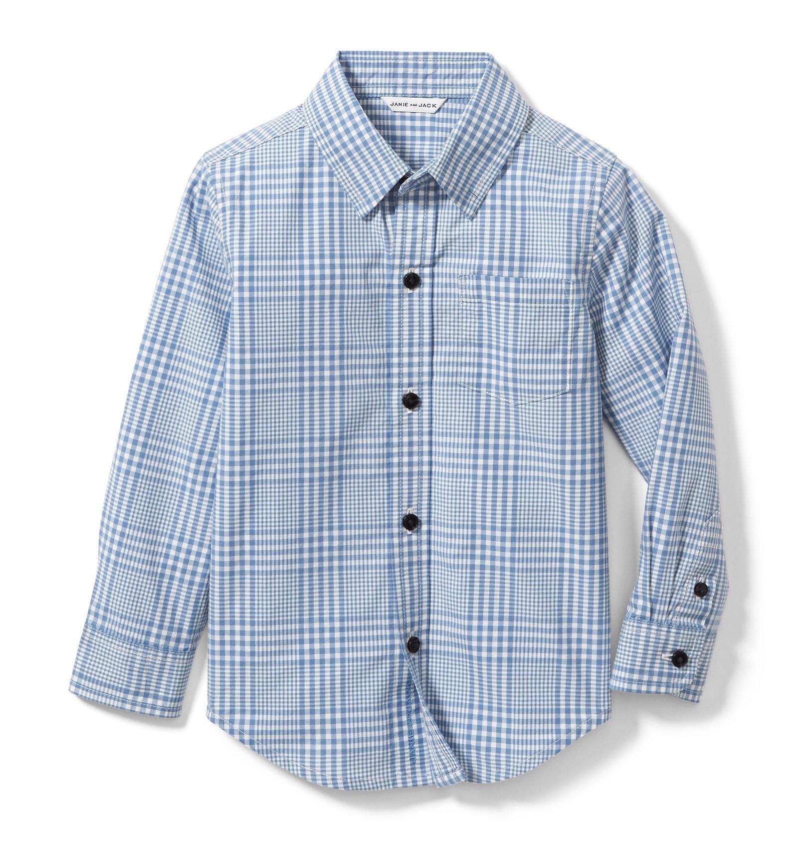 Plaid Poplin Shirt image number 0