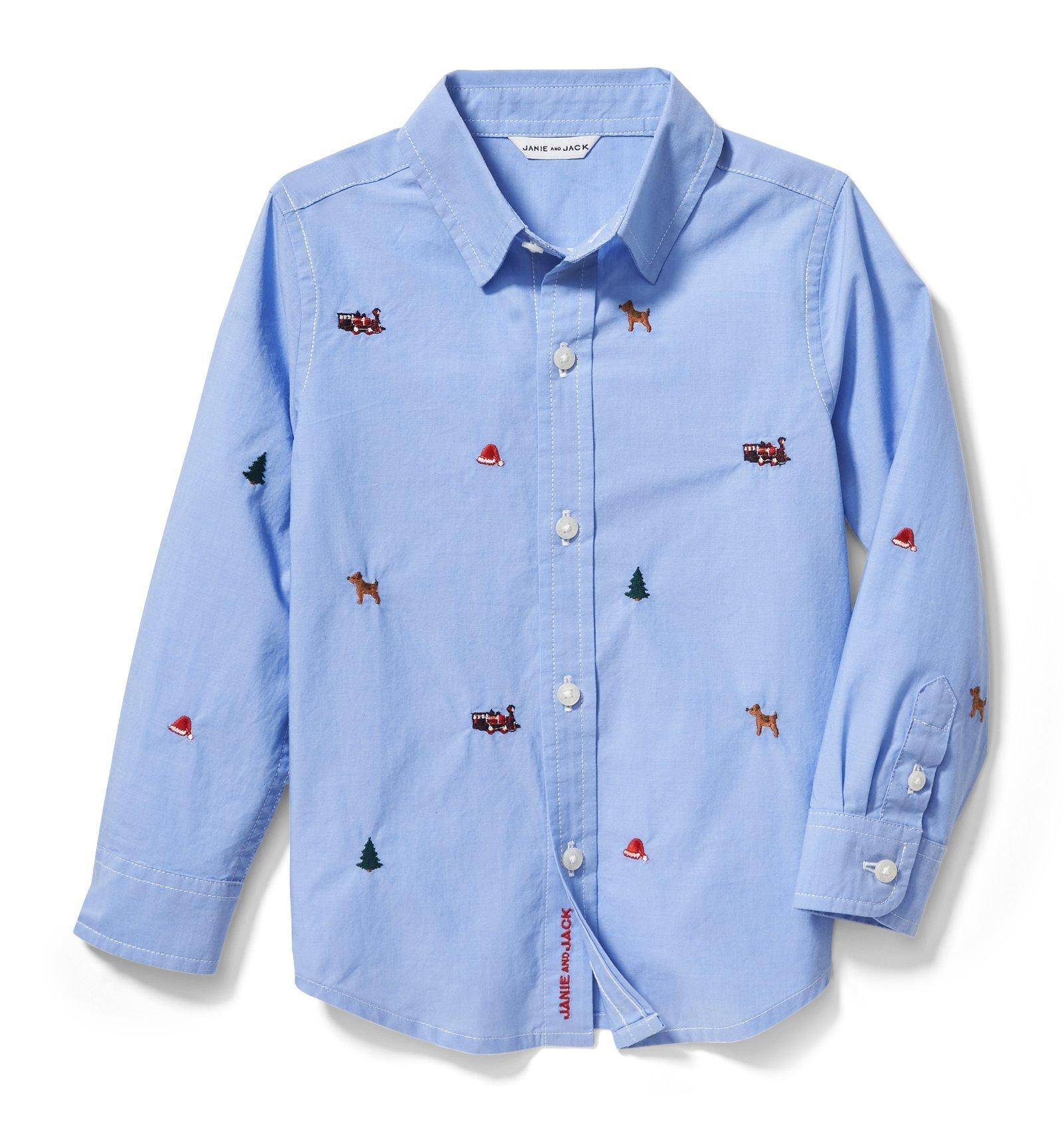 Embroidered Oxford Shirt  image number 0