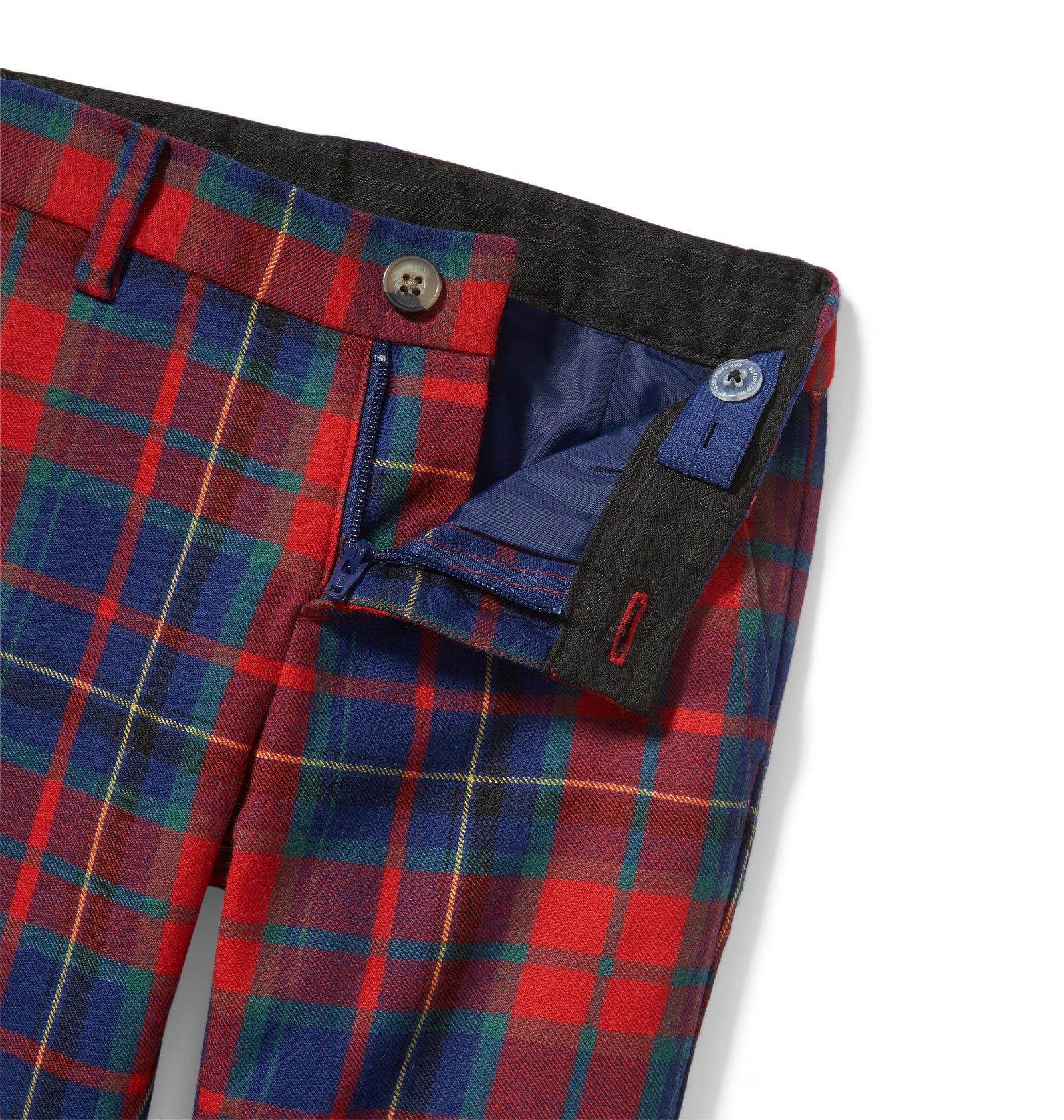 Plaid Wool Pant image number 1