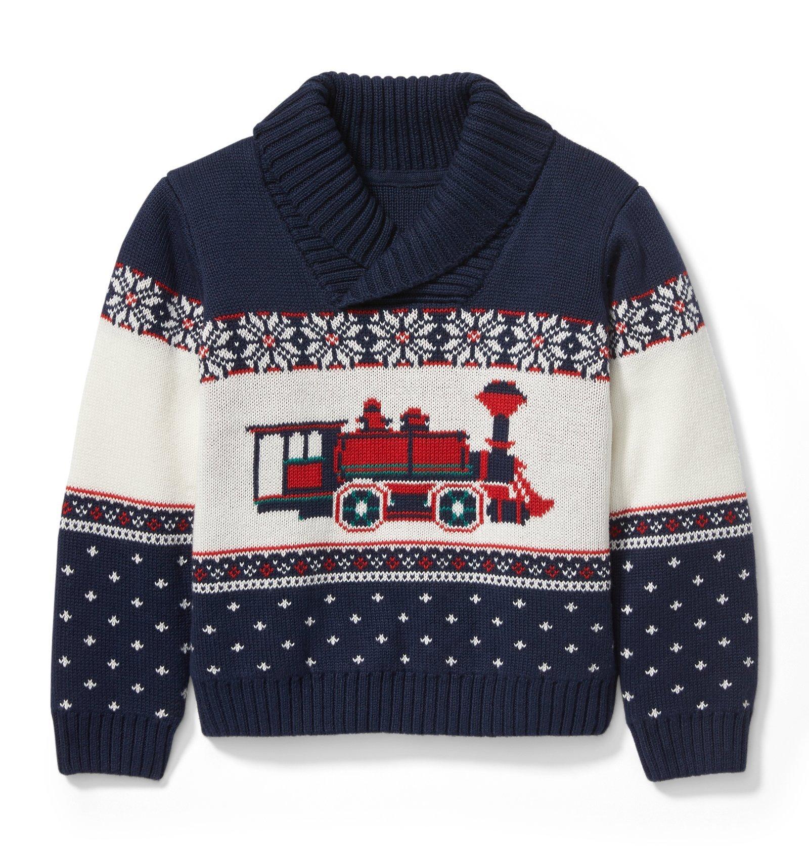Train Shawl Collar Pullover  image number 0