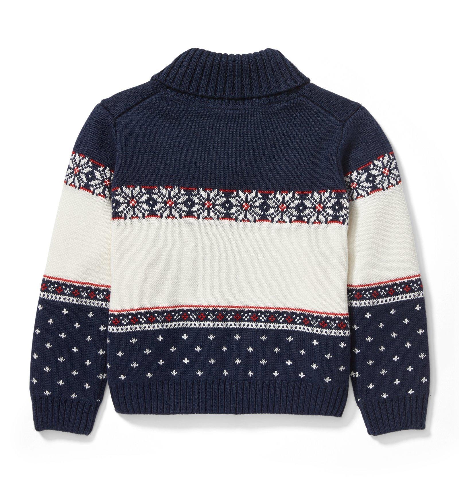 Train Shawl Collar Pullover  image number 2