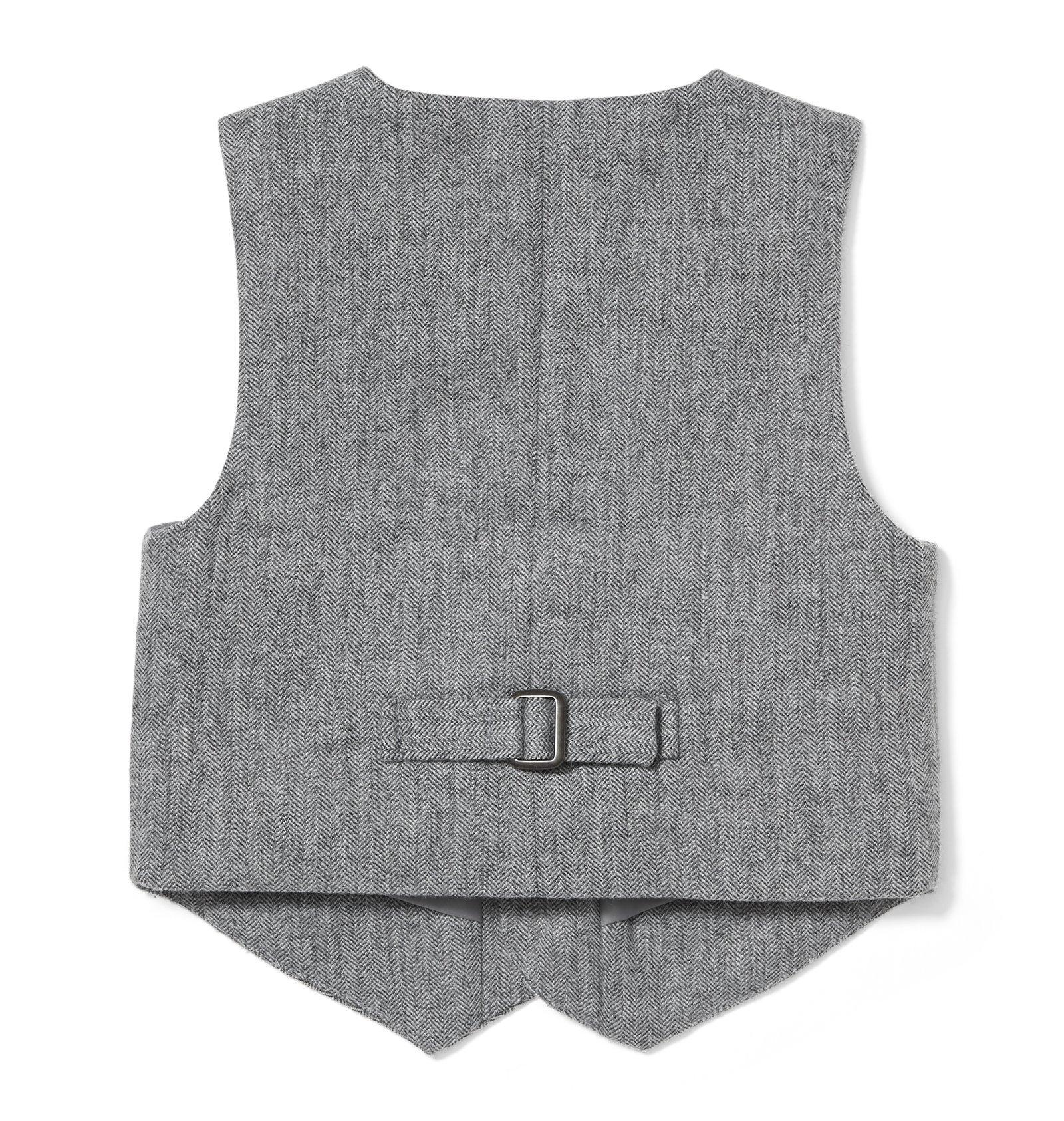Herringbone Wool Vest image number 1