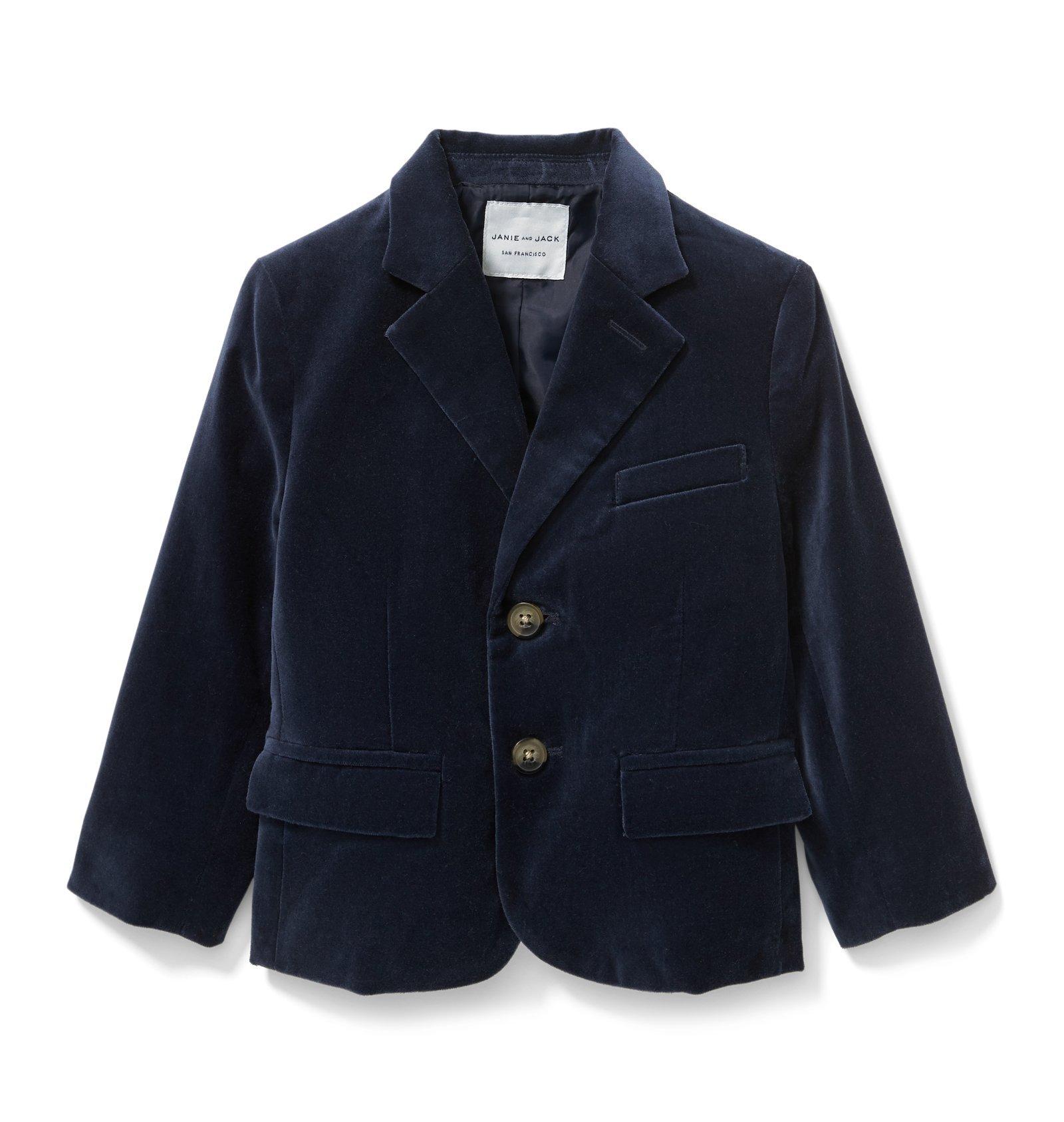 Baby blue outlet velvet blazer