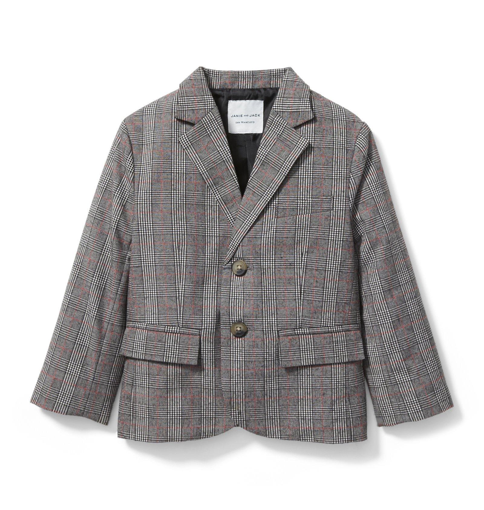 Plaid Blazer 