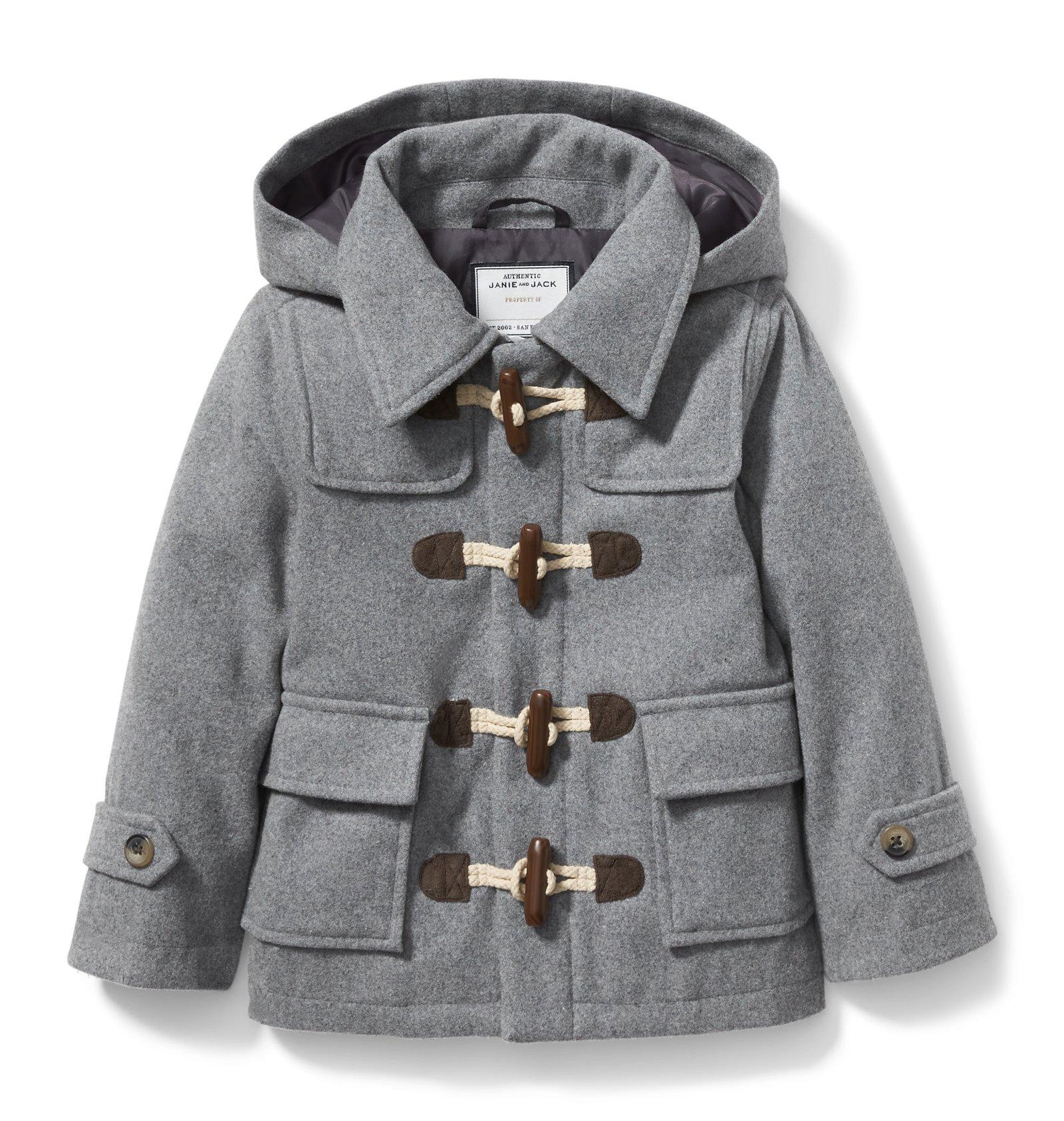 Wool Toggle Coat  image number 0