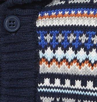 Fair Isle Shawl Collar Cardigan image number 2