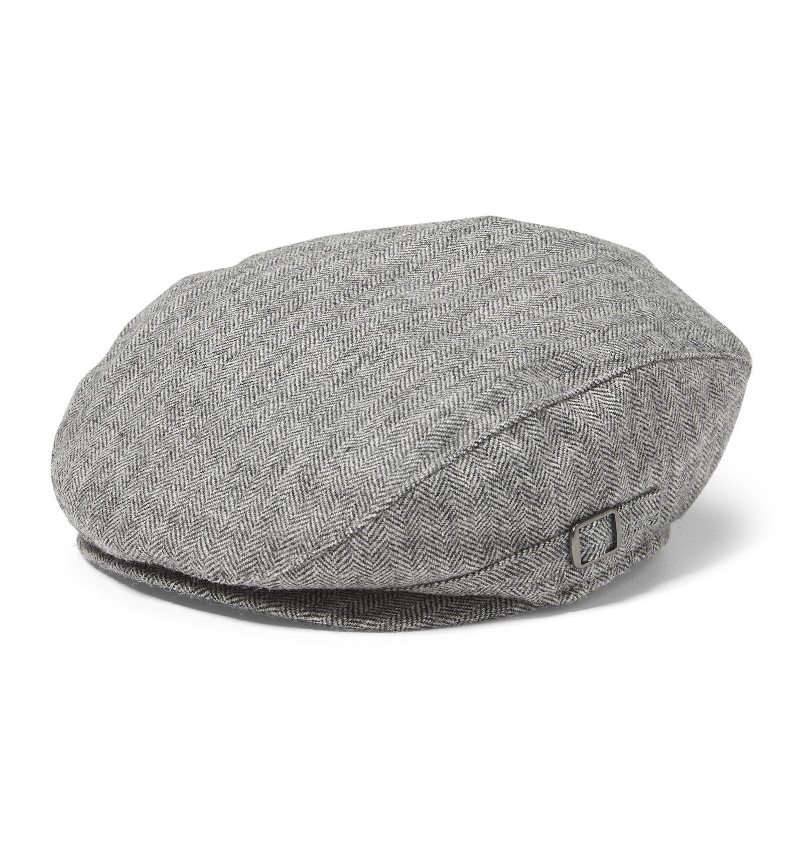 Herringbone Newsboy Cap image number 0