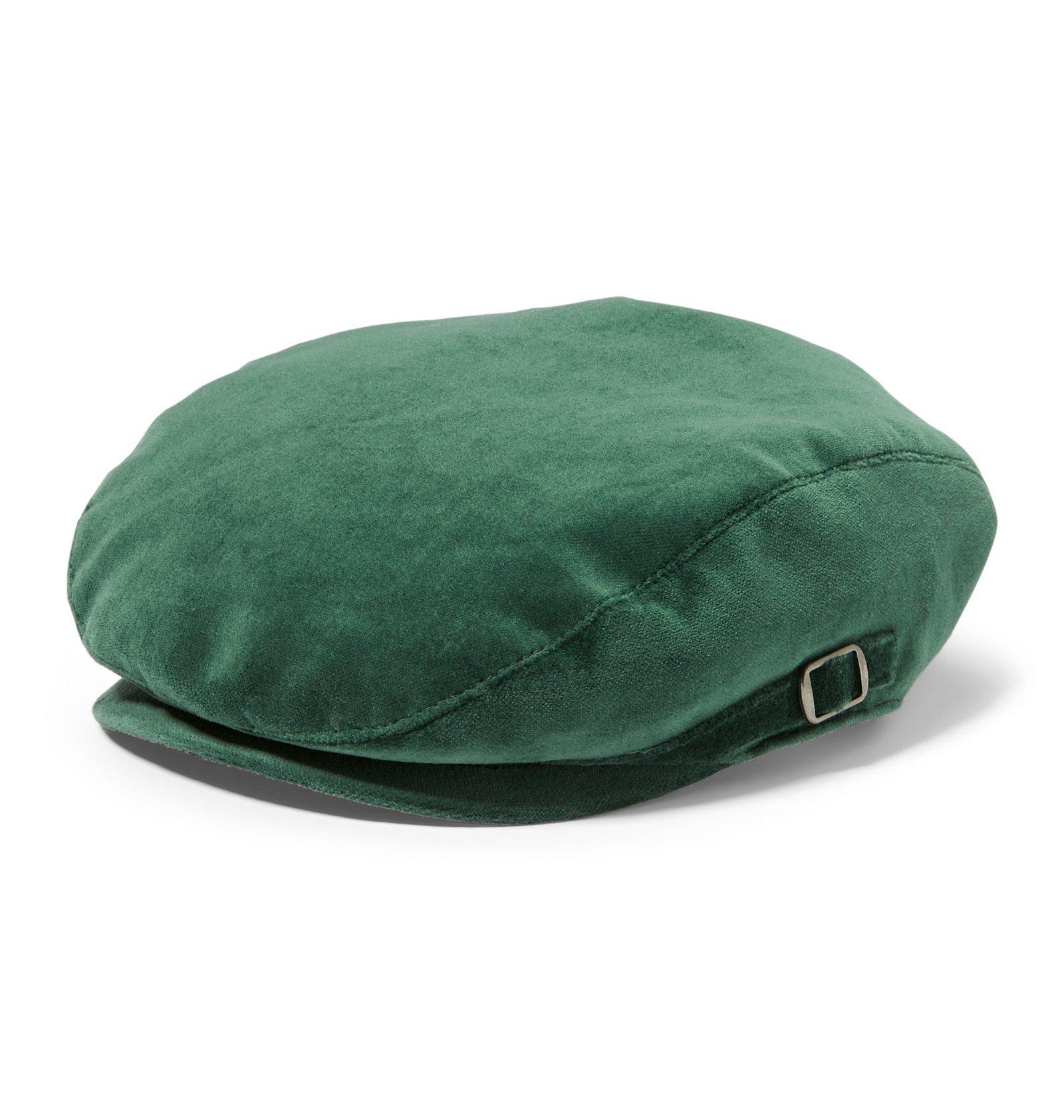 Velvet Newsboy Cap image number 0