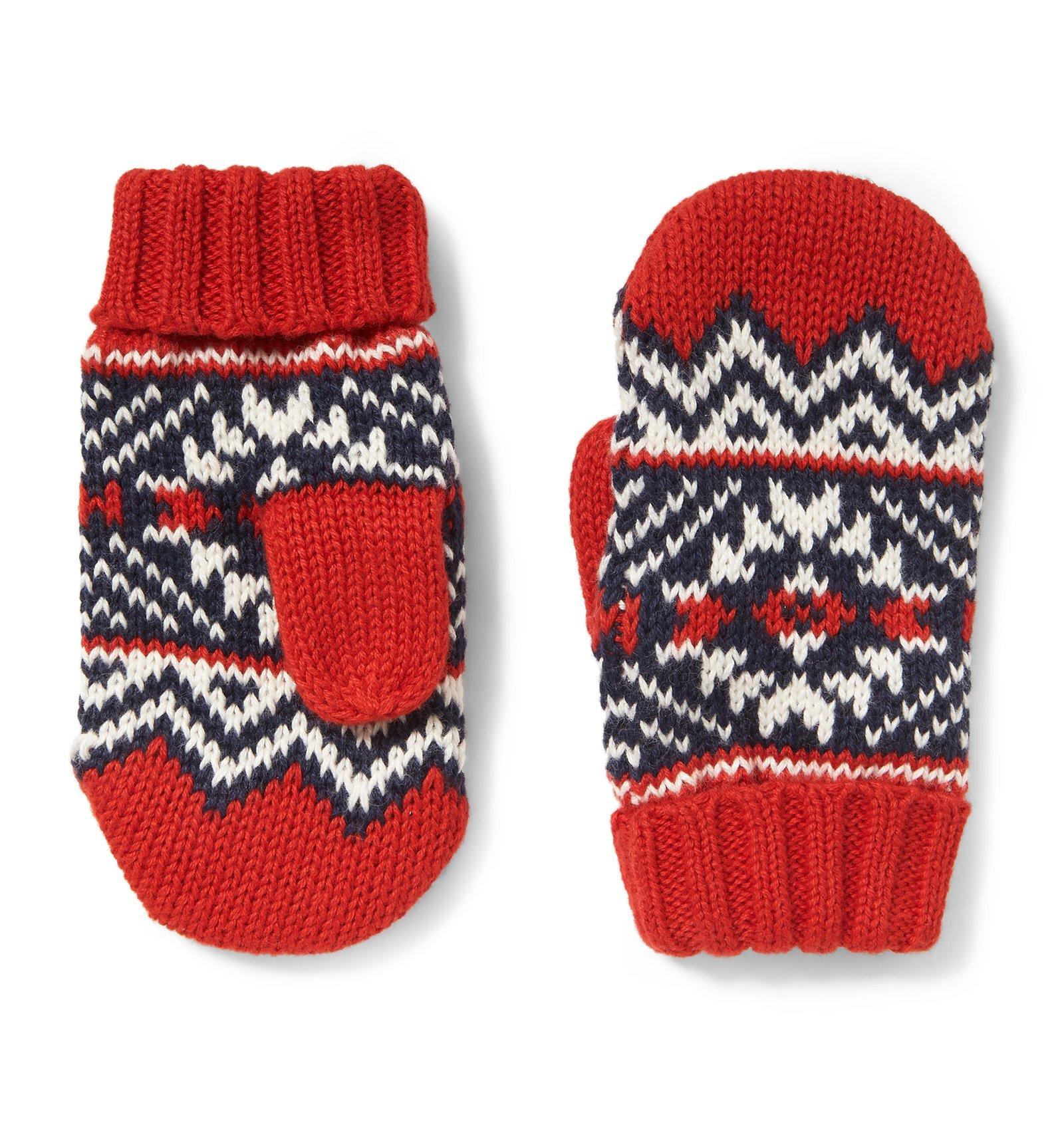 Fair Isle Mitten